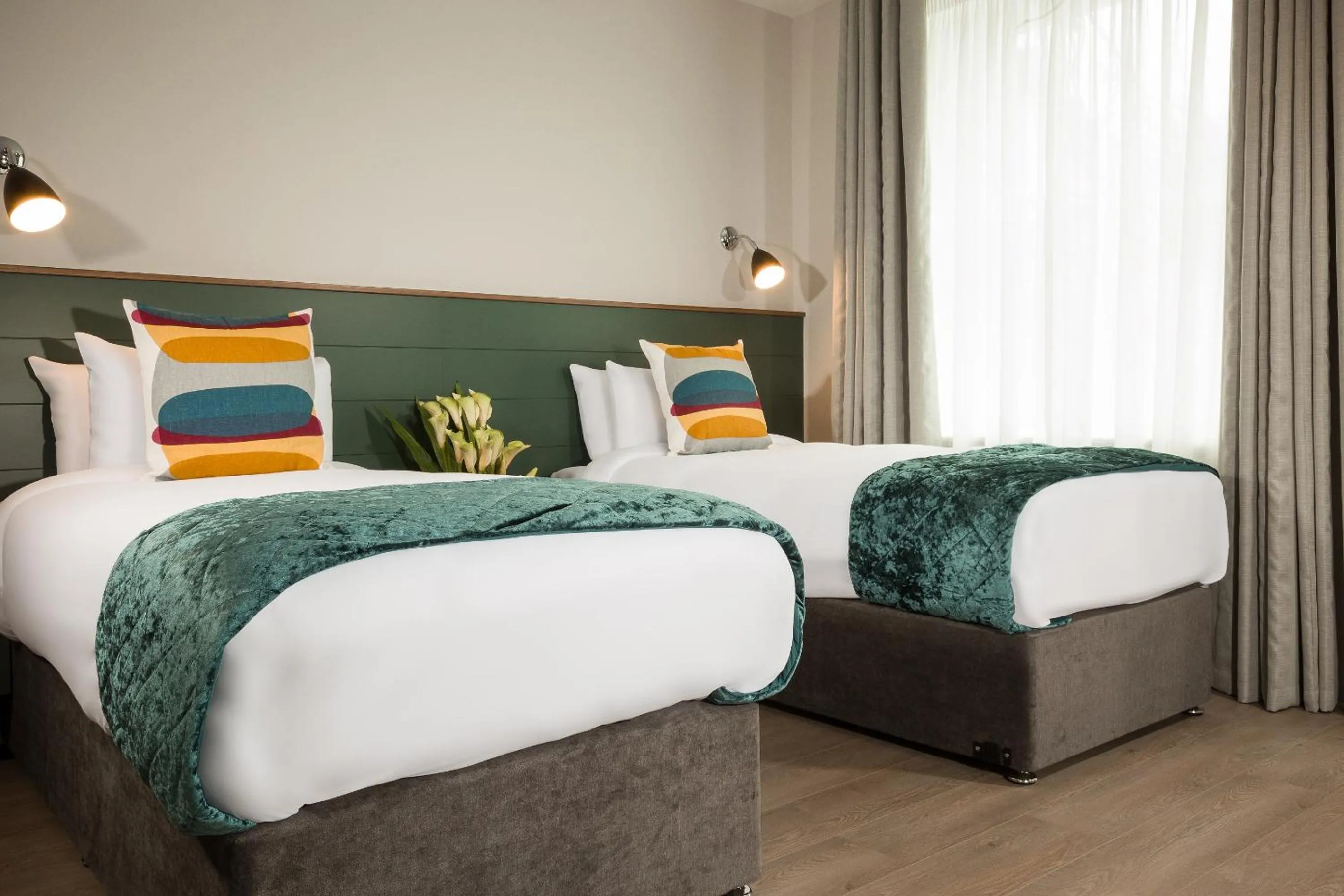 Photo of the whole room, Bed in No 9 Rathgar