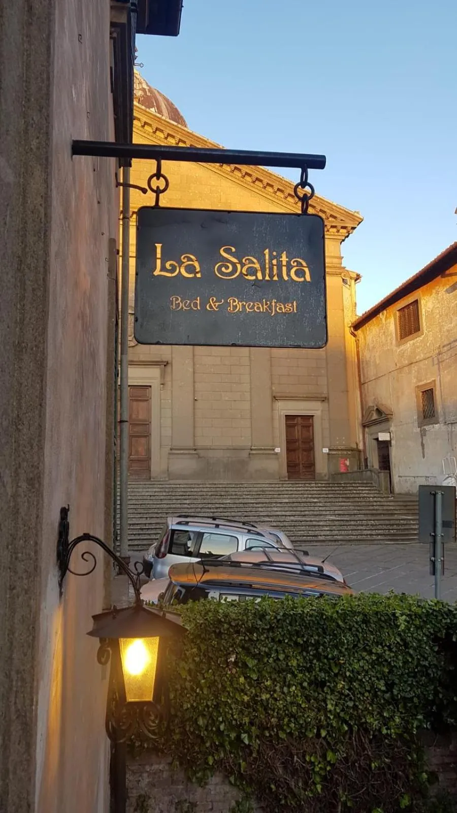 Facade/entrance in La Salita B&B