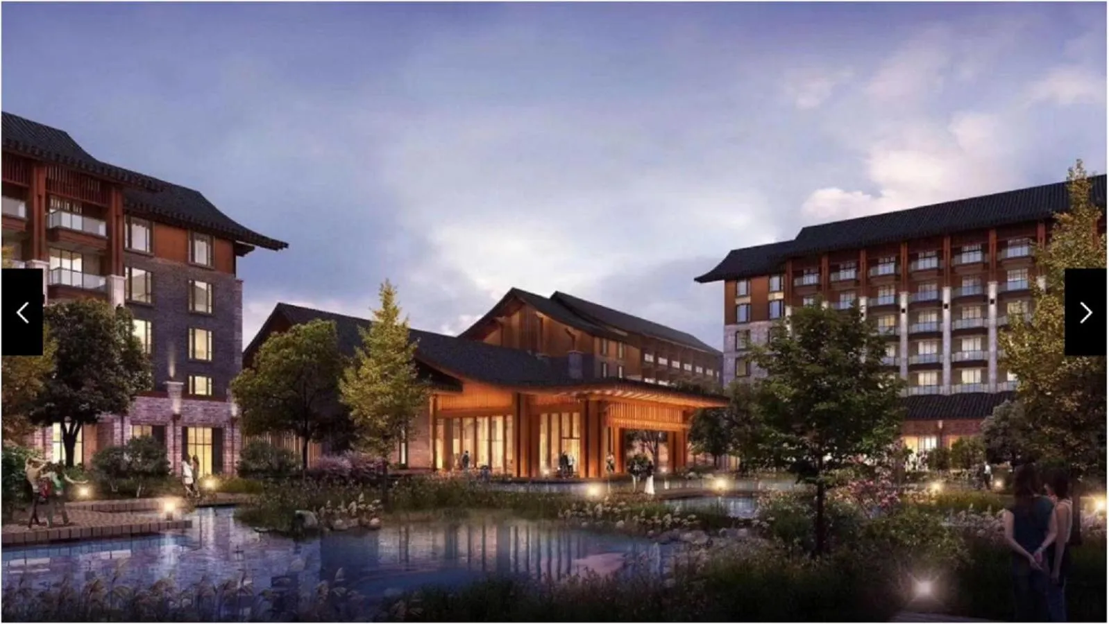 Property building in Hyatt Regency Beijing Shiyuan