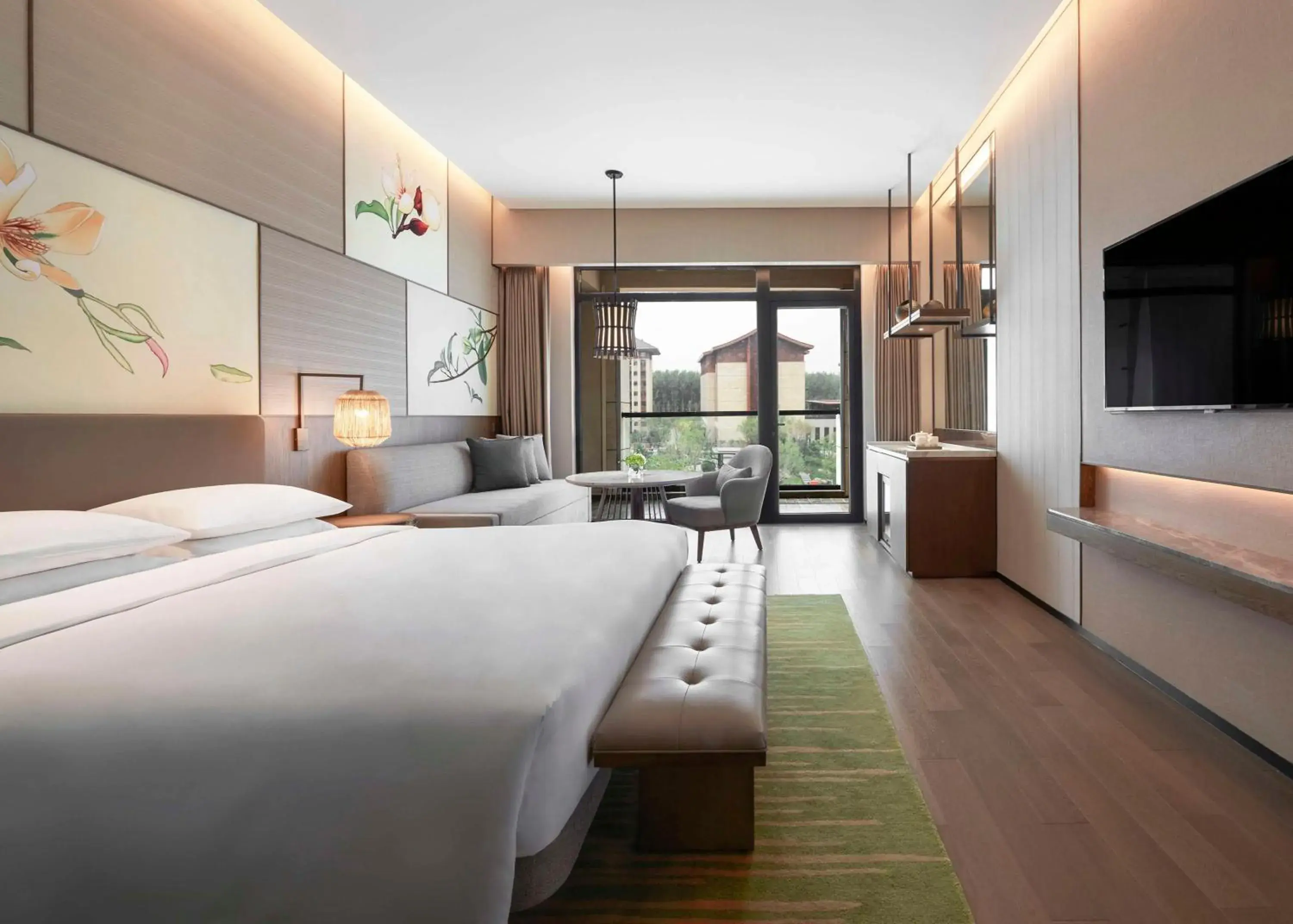 King Room with Garden View in Hyatt Regency Beijing Shiyuan King Room with Garden View in Hyatt Regency Beijing Shiyuan