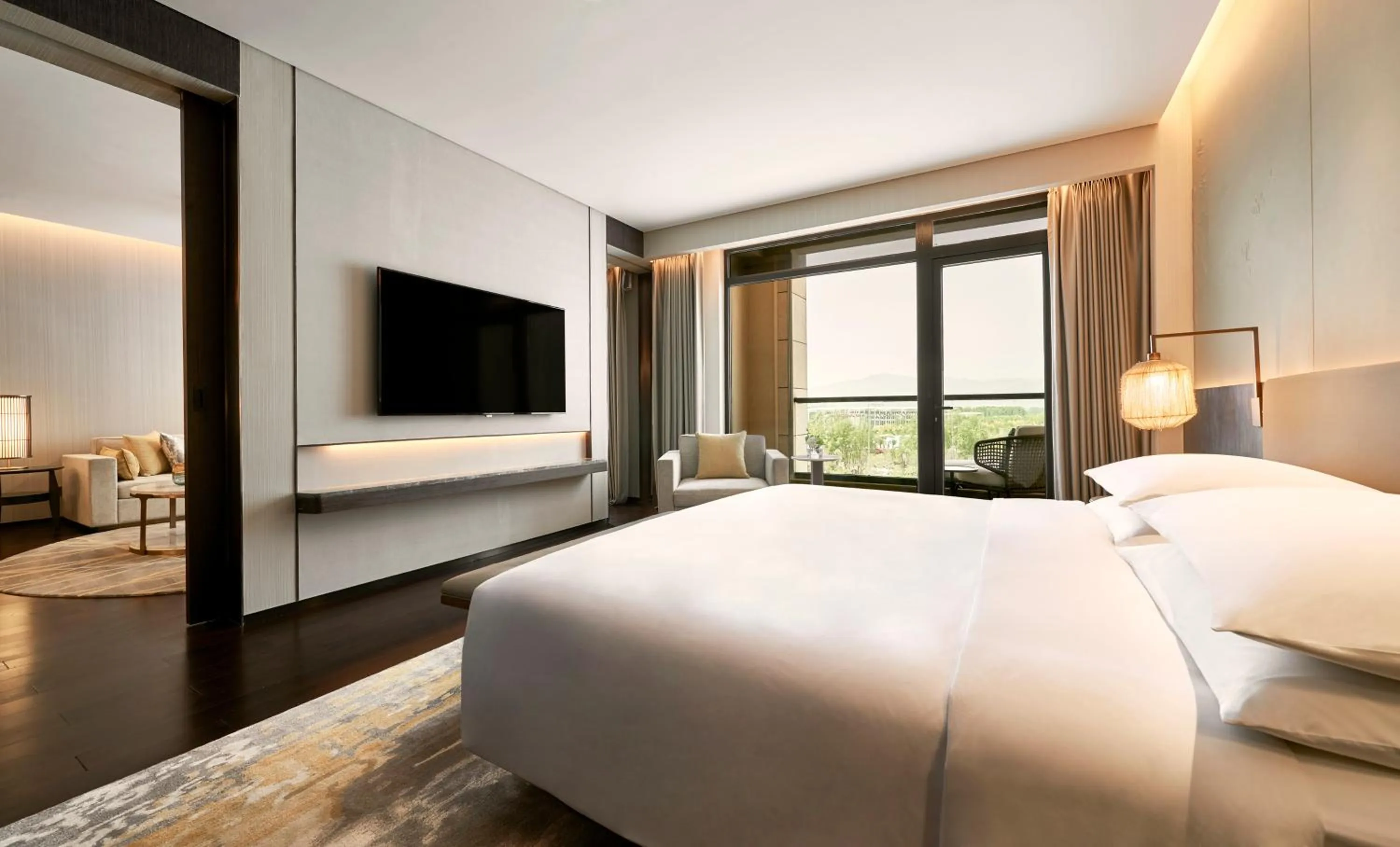 Photo of the whole room in Hyatt Regency Beijing Shiyuan