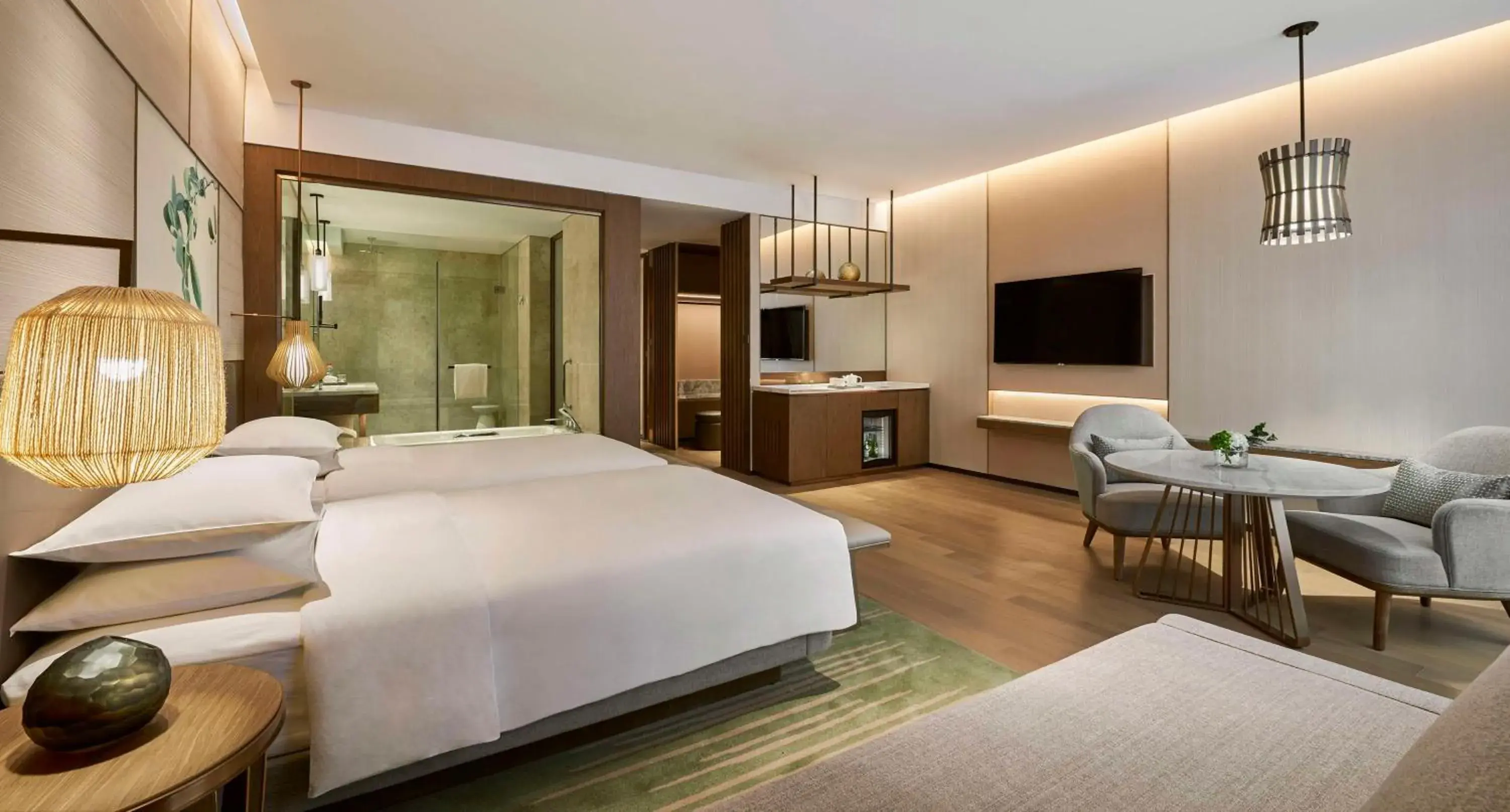 Twin Room in Hyatt Regency Beijing Shiyuan Twin Room in Hyatt Regency Beijing Shiyuan