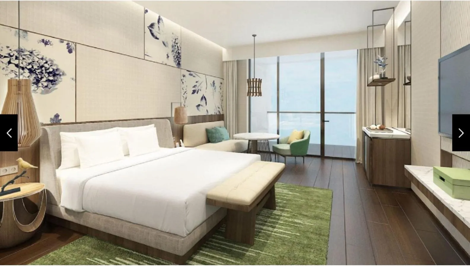 Photo of the whole room in Hyatt Regency Beijing Shiyuan