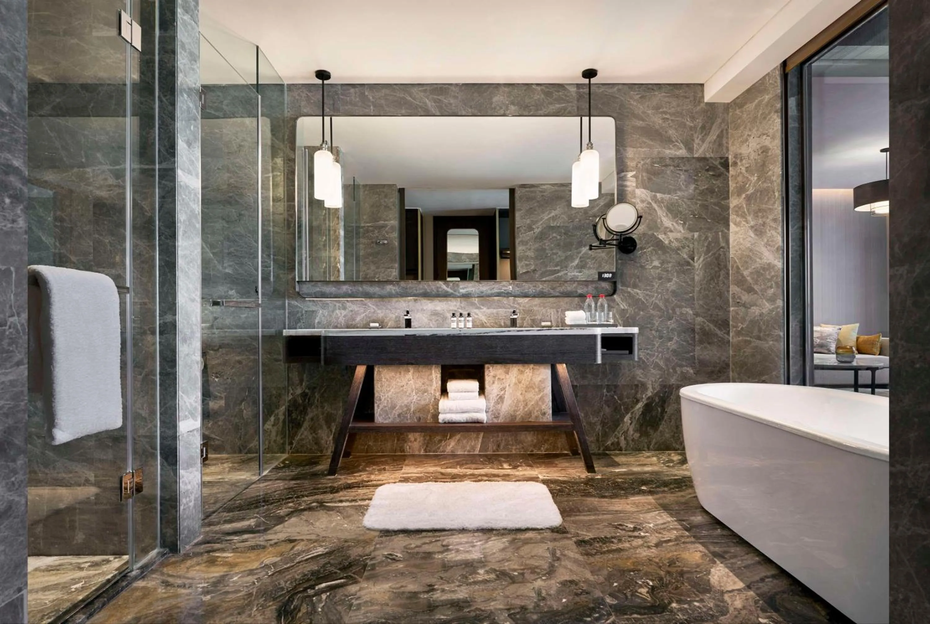 Bathroom in Hyatt Regency Beijing Shiyuan