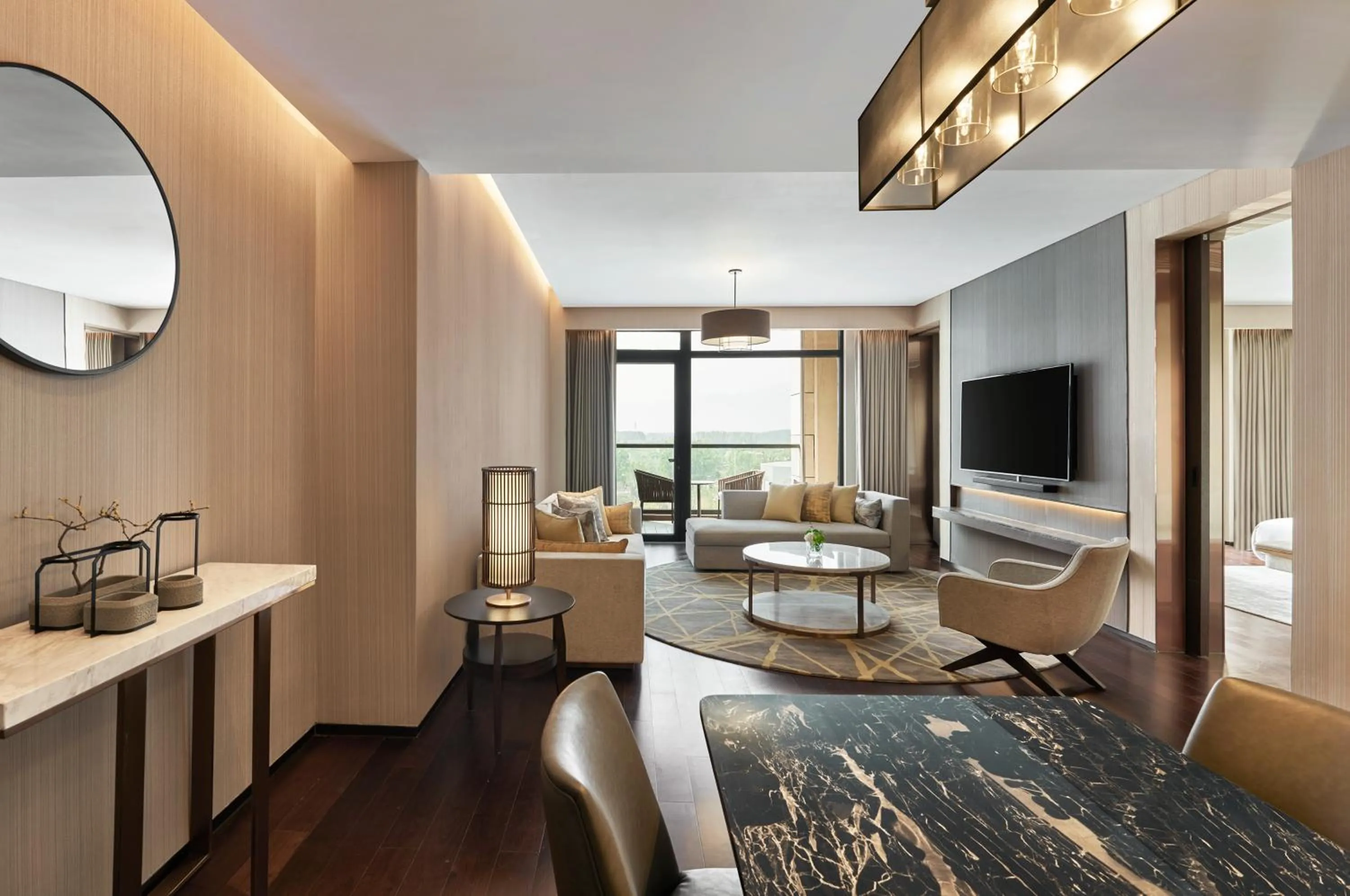 Living room in Hyatt Regency Beijing Shiyuan