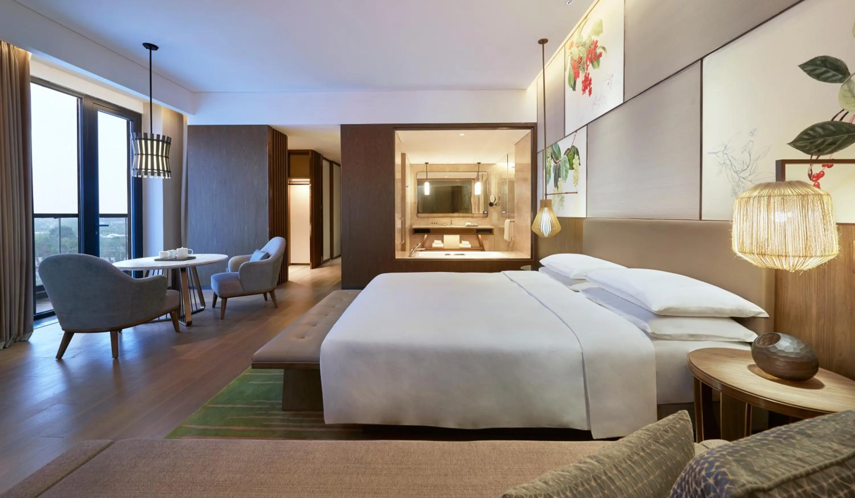 Photo of the whole room in Hyatt Regency Beijing Shiyuan