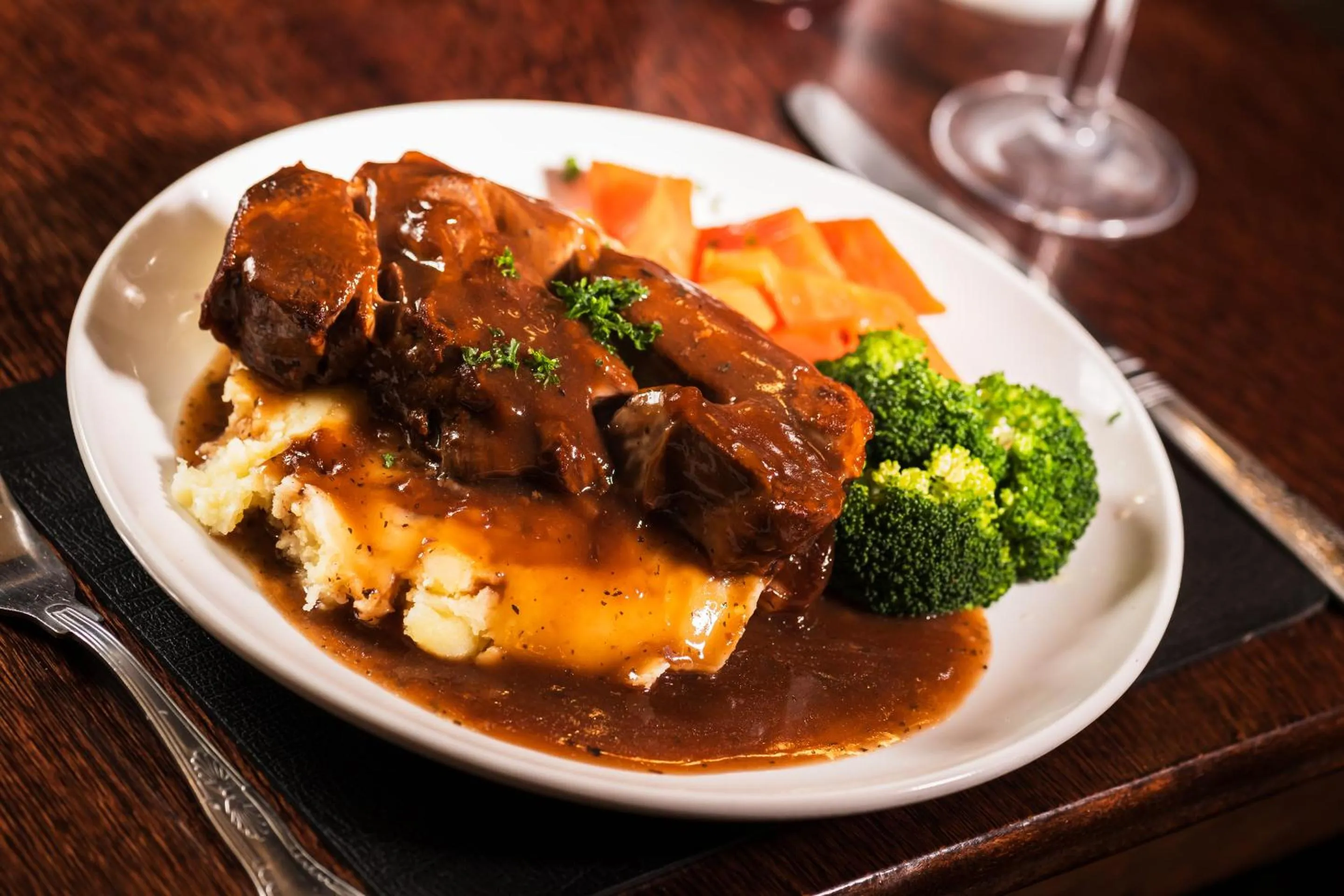 Food and drinks in Royal Oak Hotel, Garstang