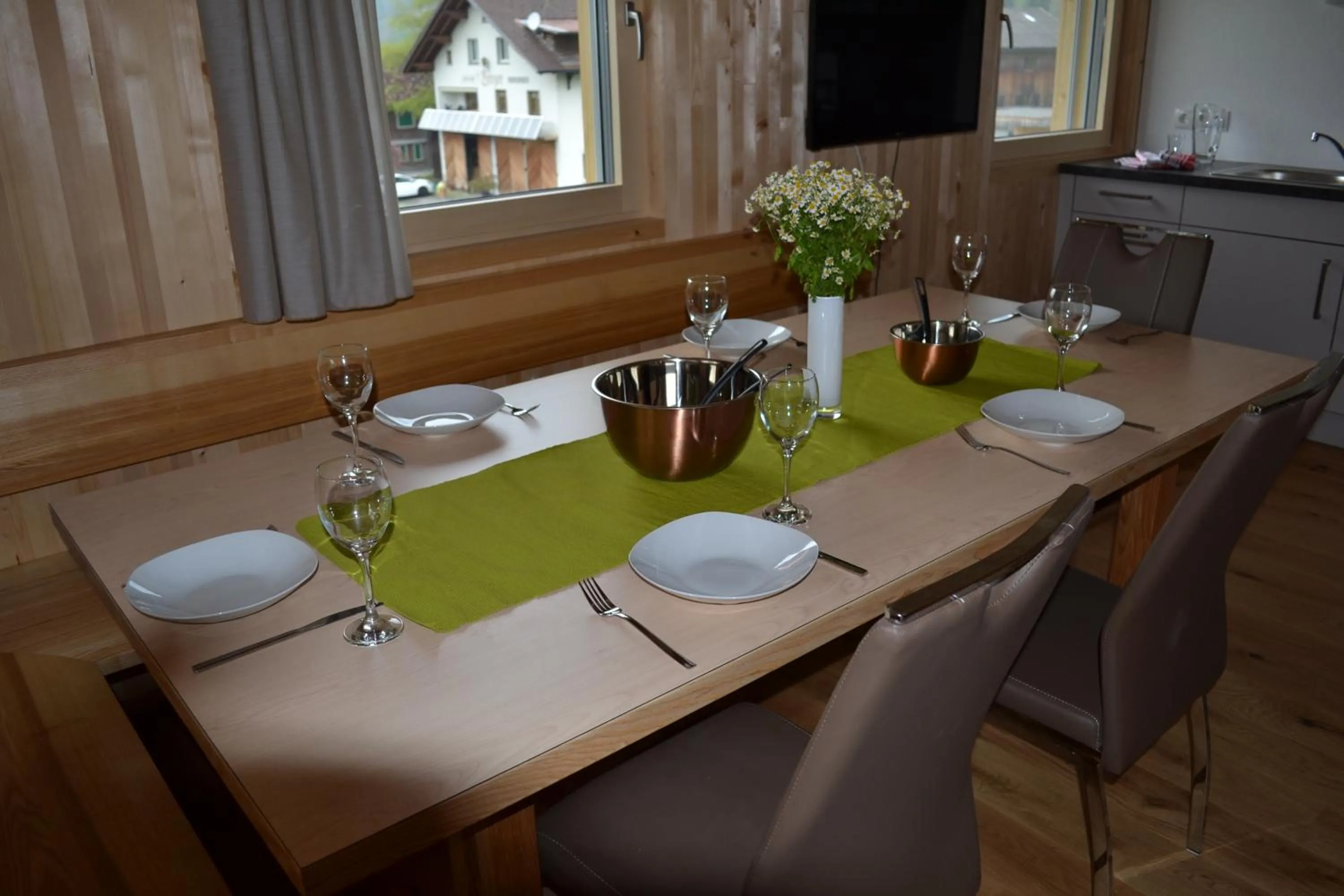 Dining area in Ferienhof Felder