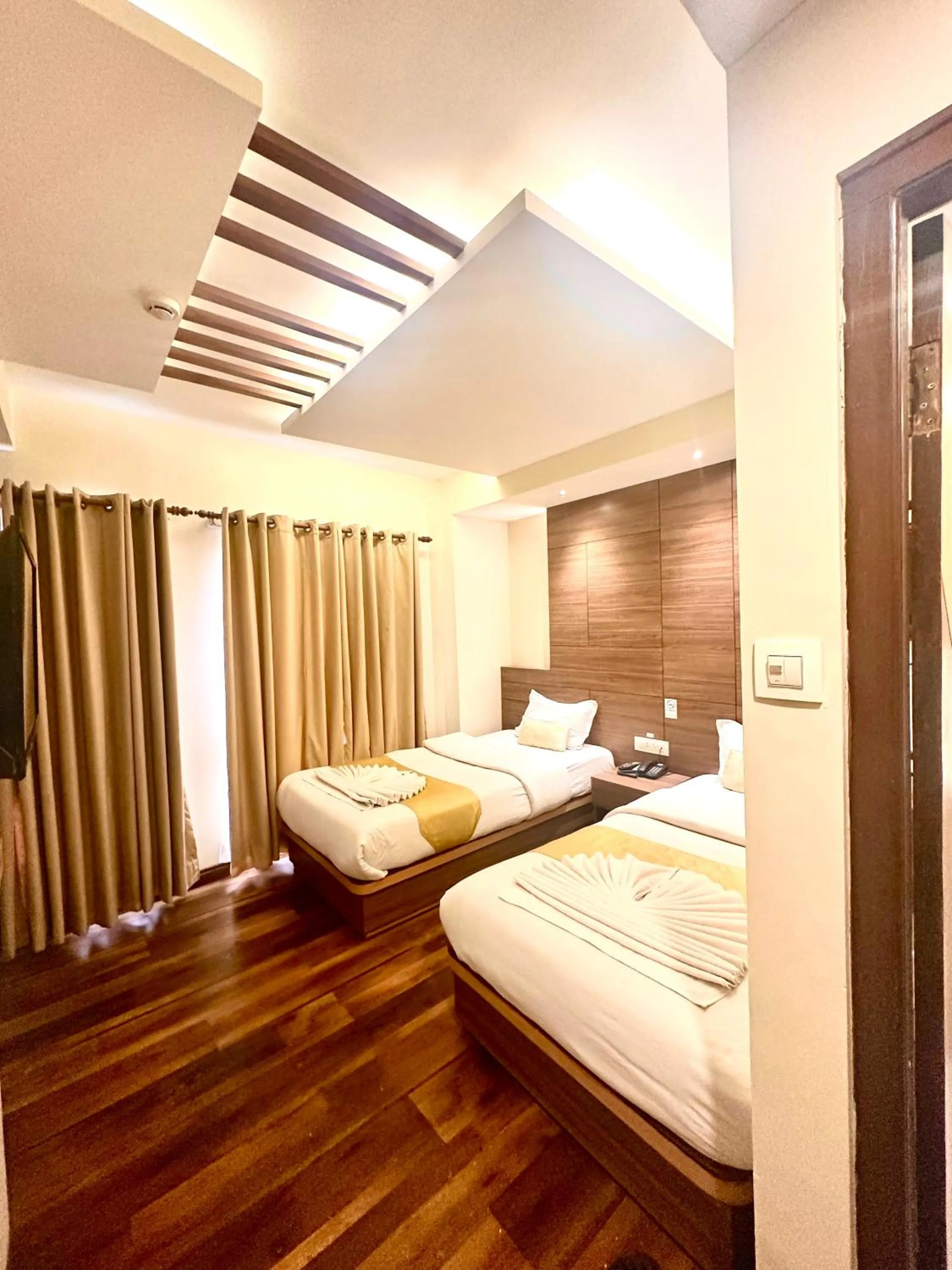 air conditioner, Bed in Hotel Bihani