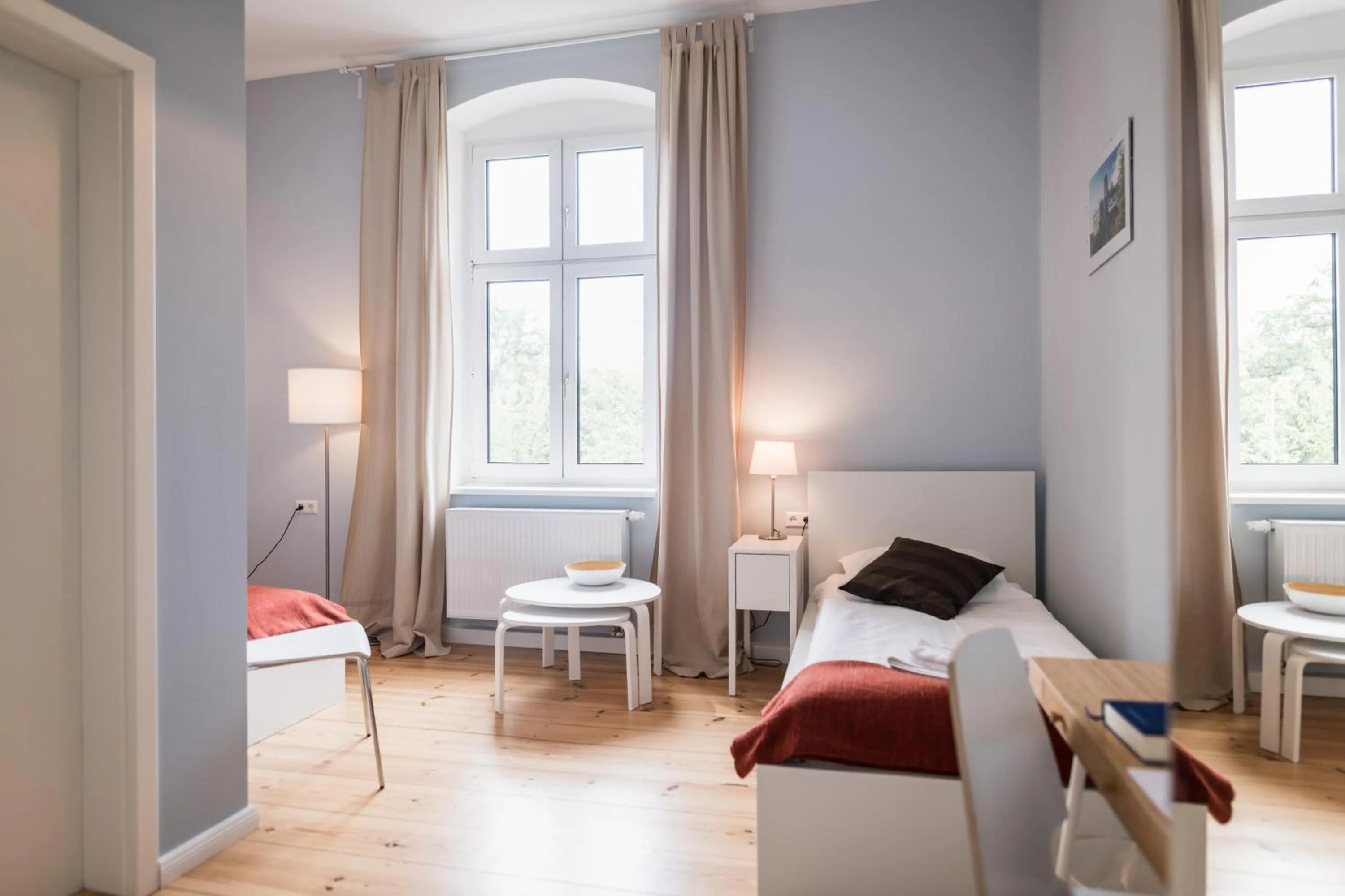 Photo of the whole room, Bed in Johanniterhaus Wittenberg