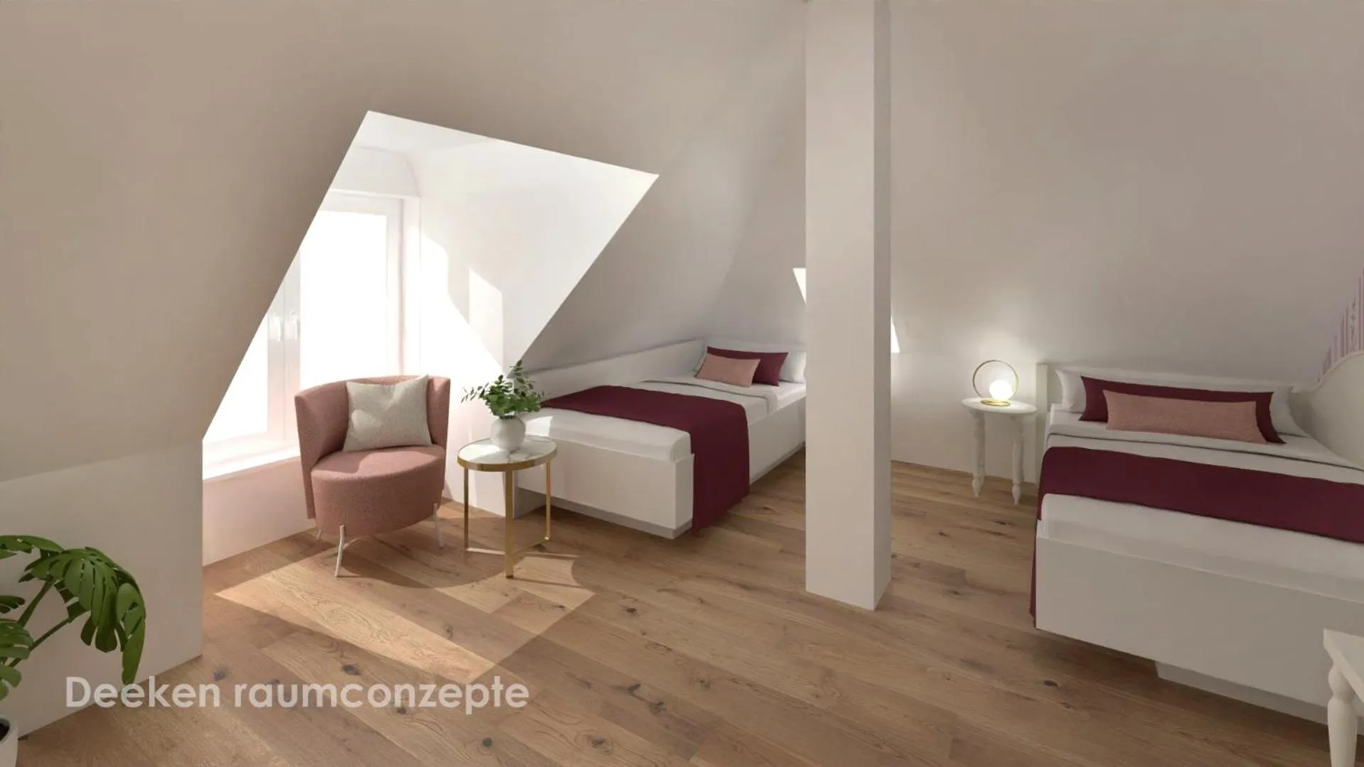 Photo of the whole room, Bed in Johanniterhaus Wittenberg