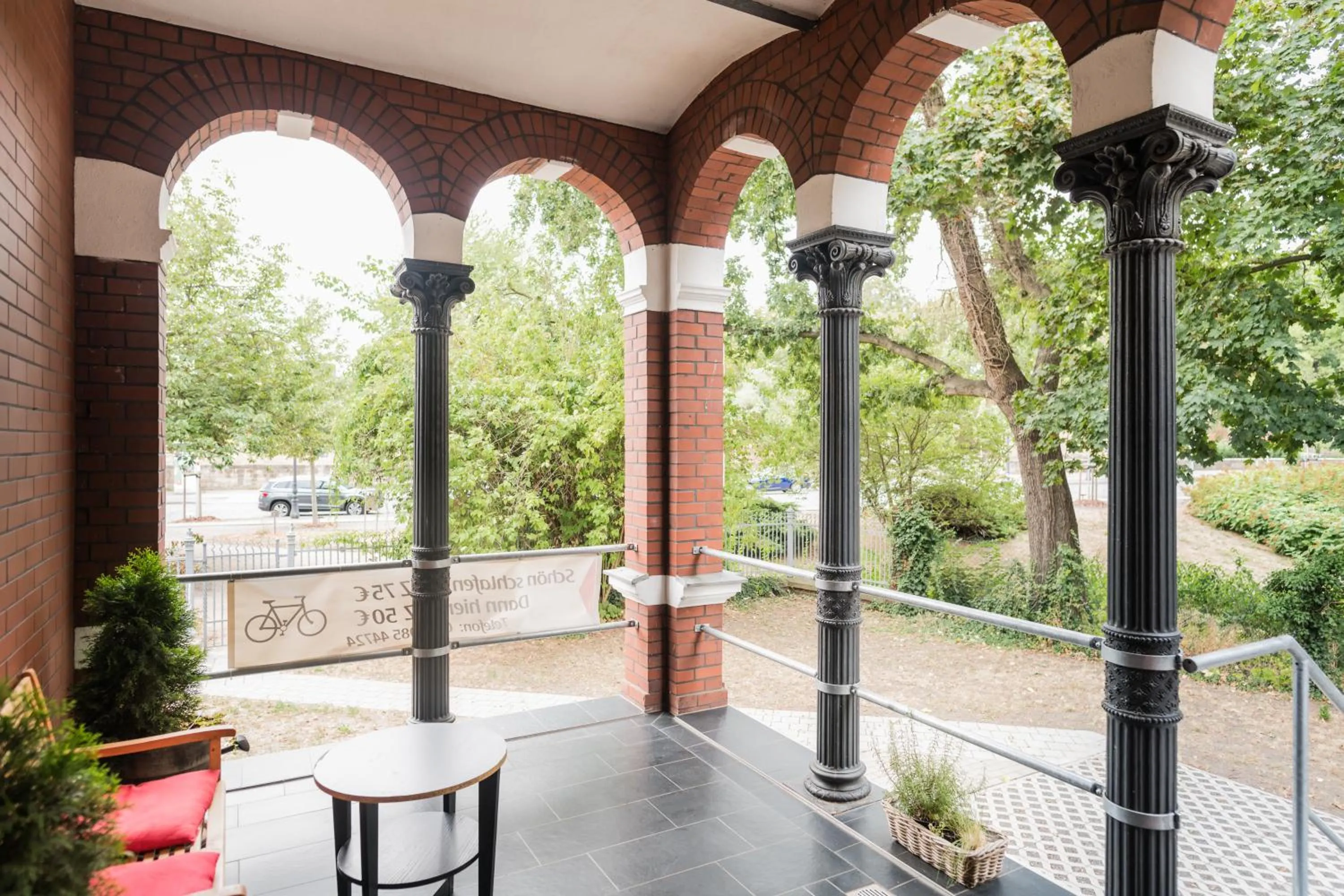 Garden in Johanniterhaus Wittenberg