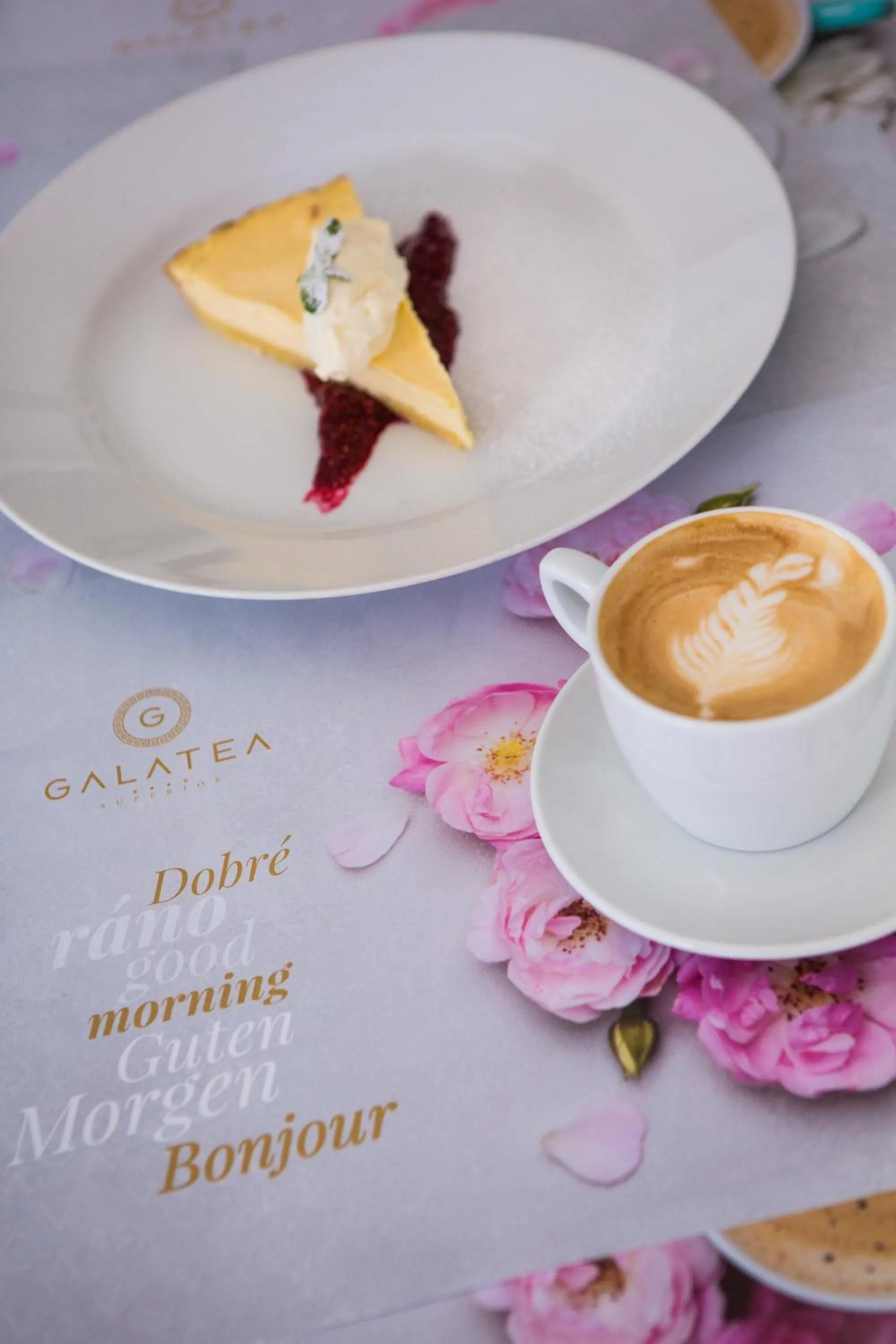 Food close-up in Hotel Galatea