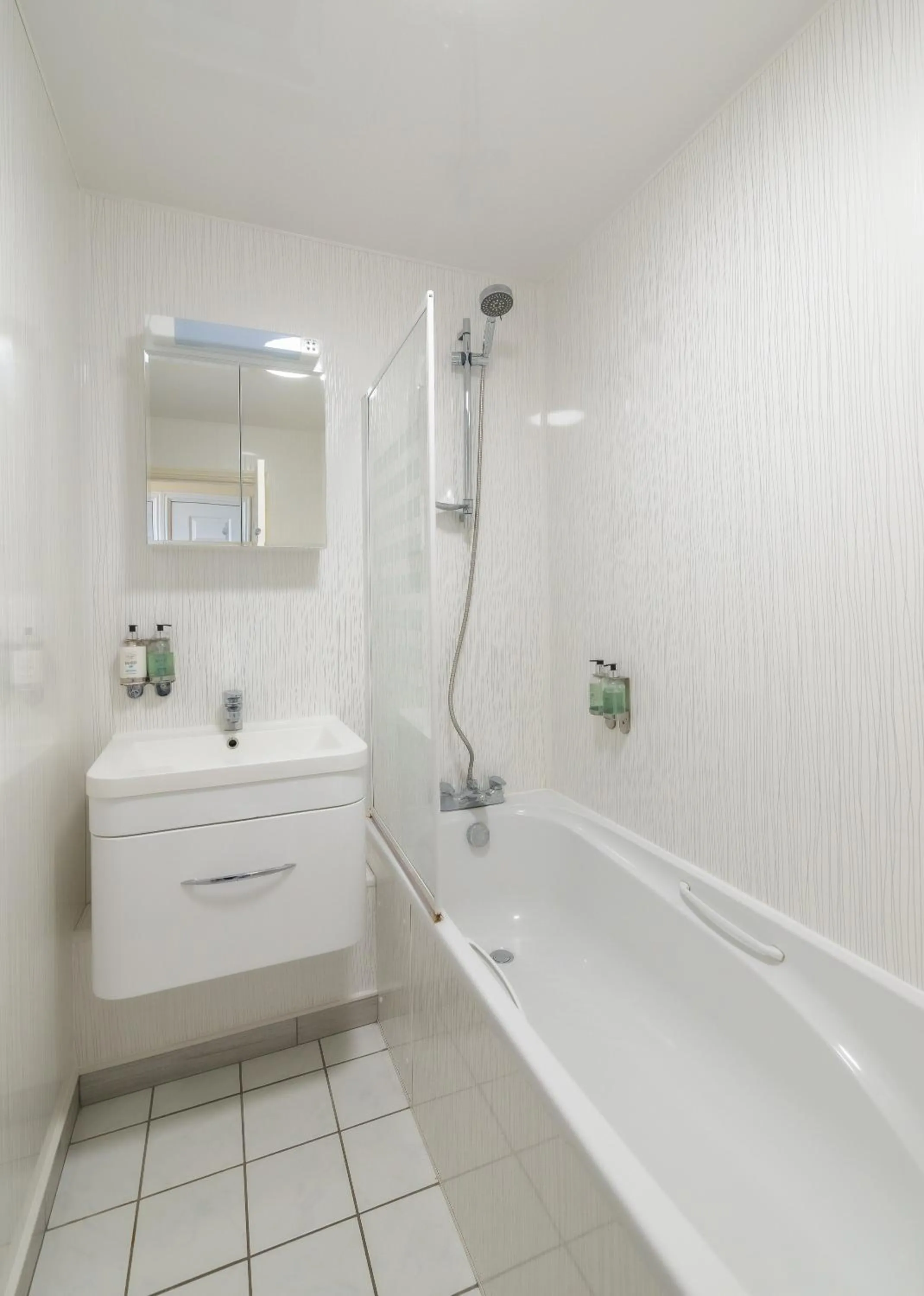 Shower in Cliftonville Hotel