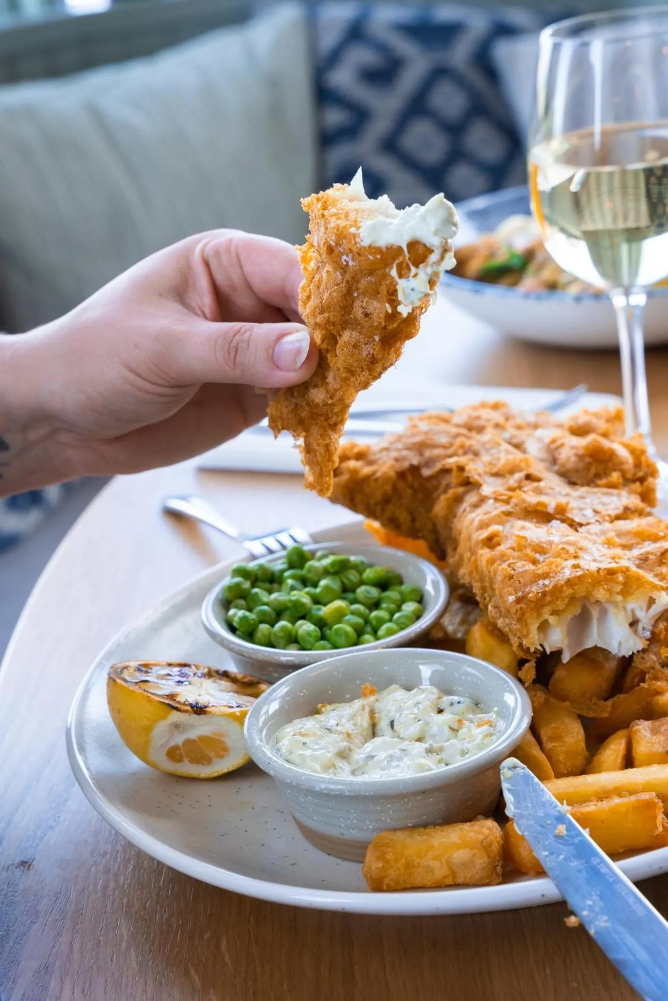 Food and drinks in Cliftonville Hotel