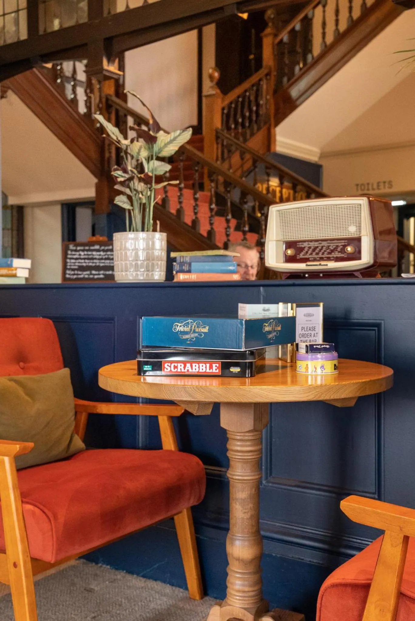 Living room in Cliftonville Hotel