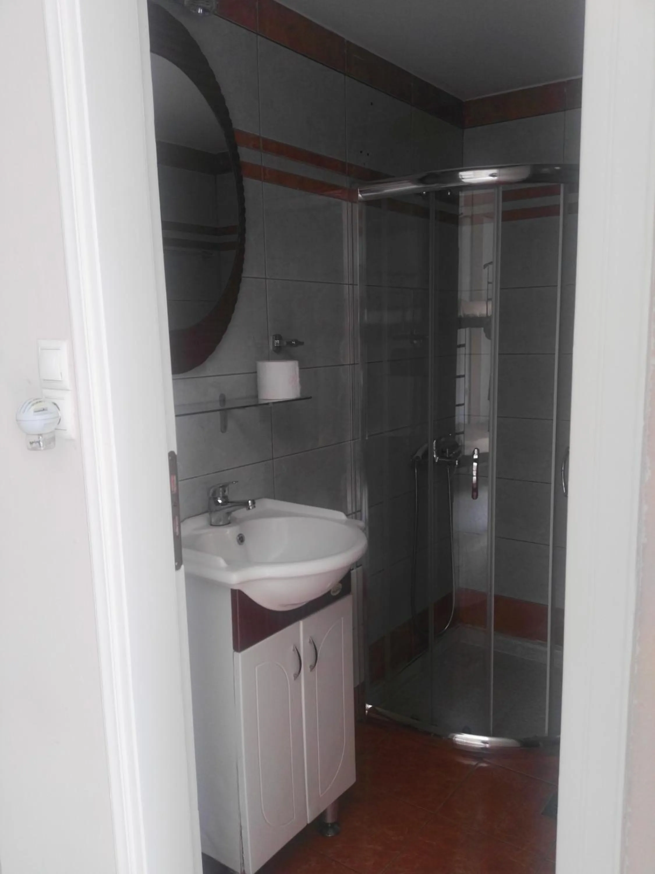 Shower in Baladinos Apartments