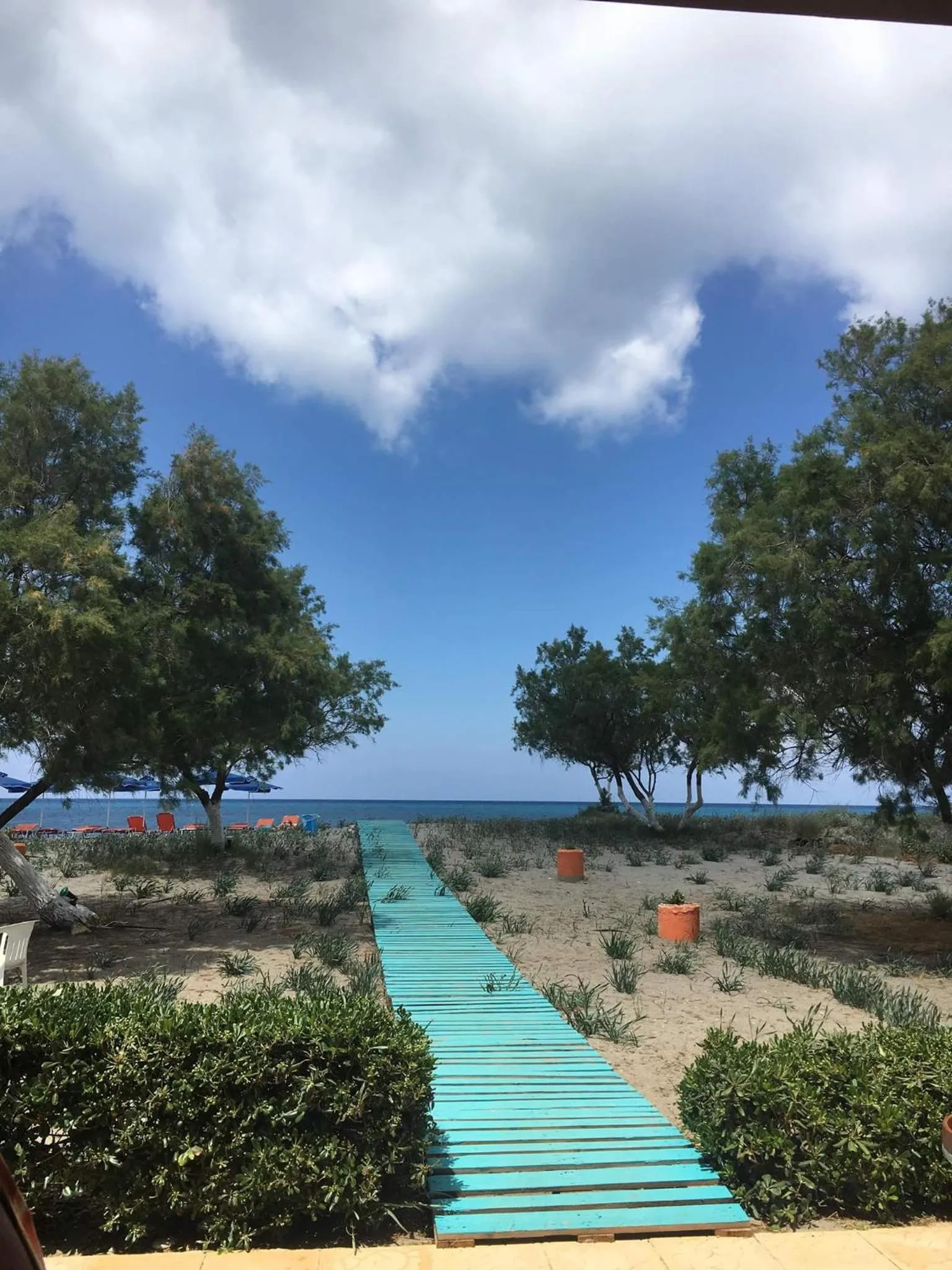 Natural landscape in Baladinos Apartments