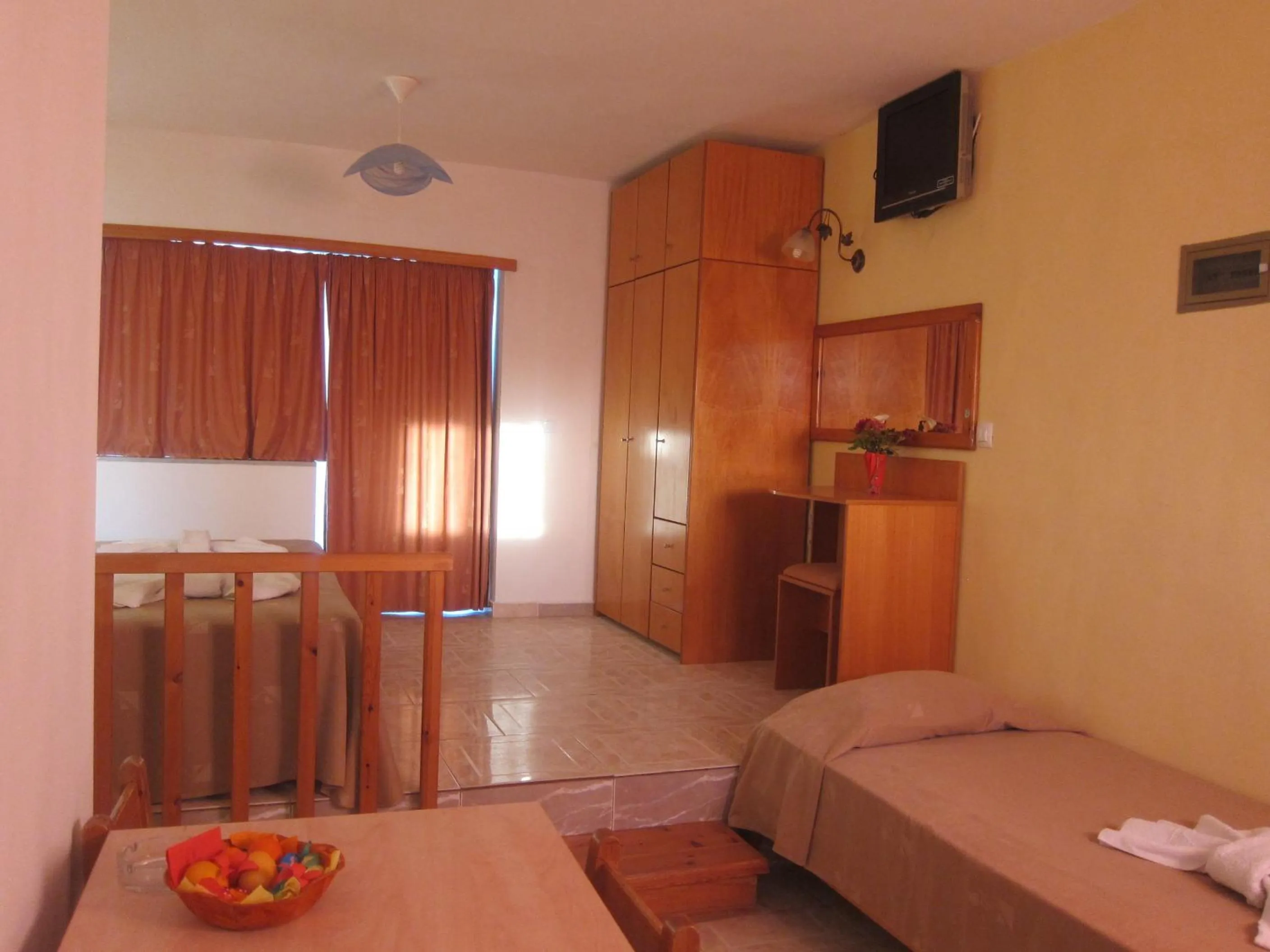 Decorative detail, Bed in Baladinos Apartments