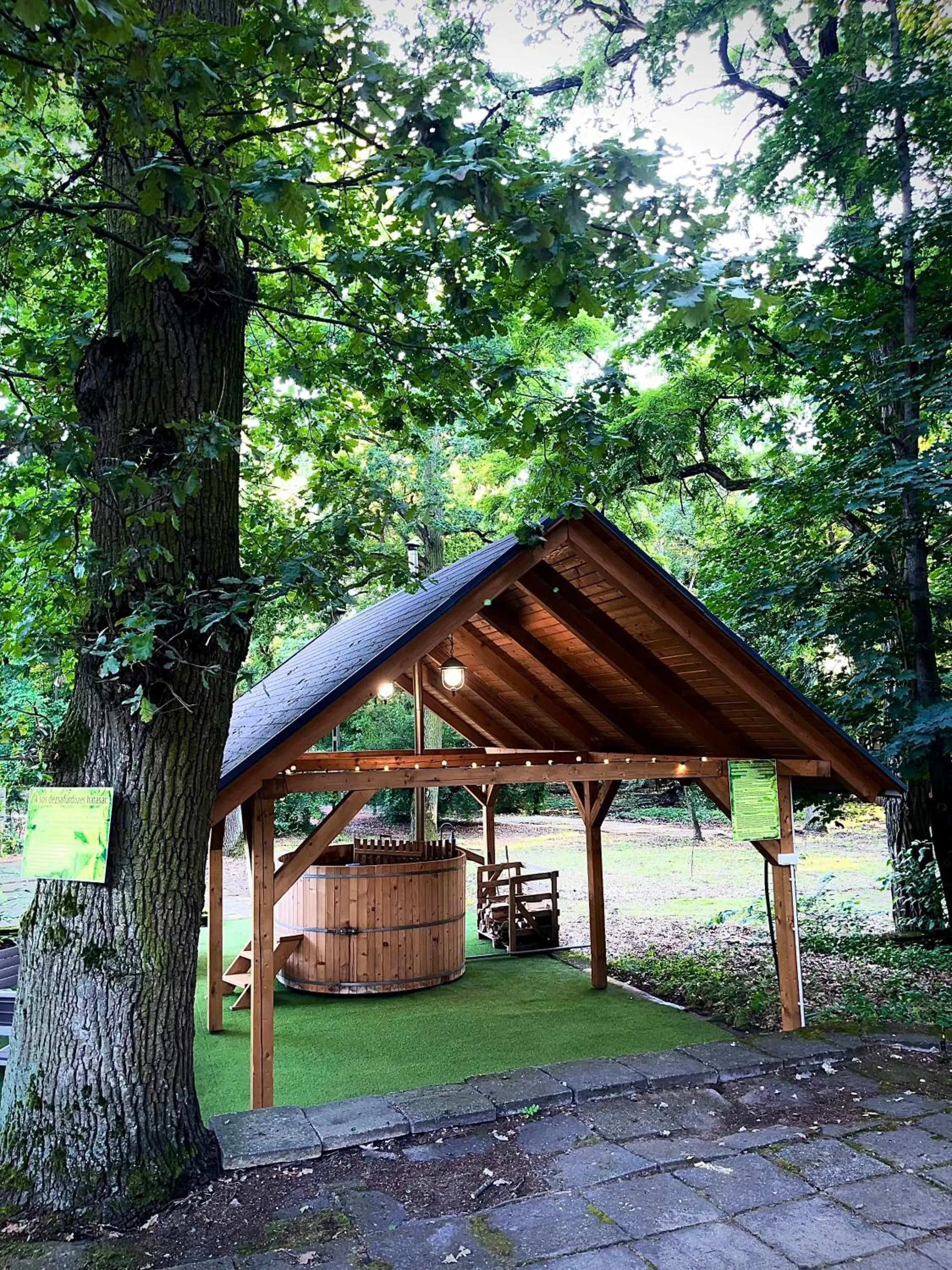 Natural landscape in Park Hotel Sóstó