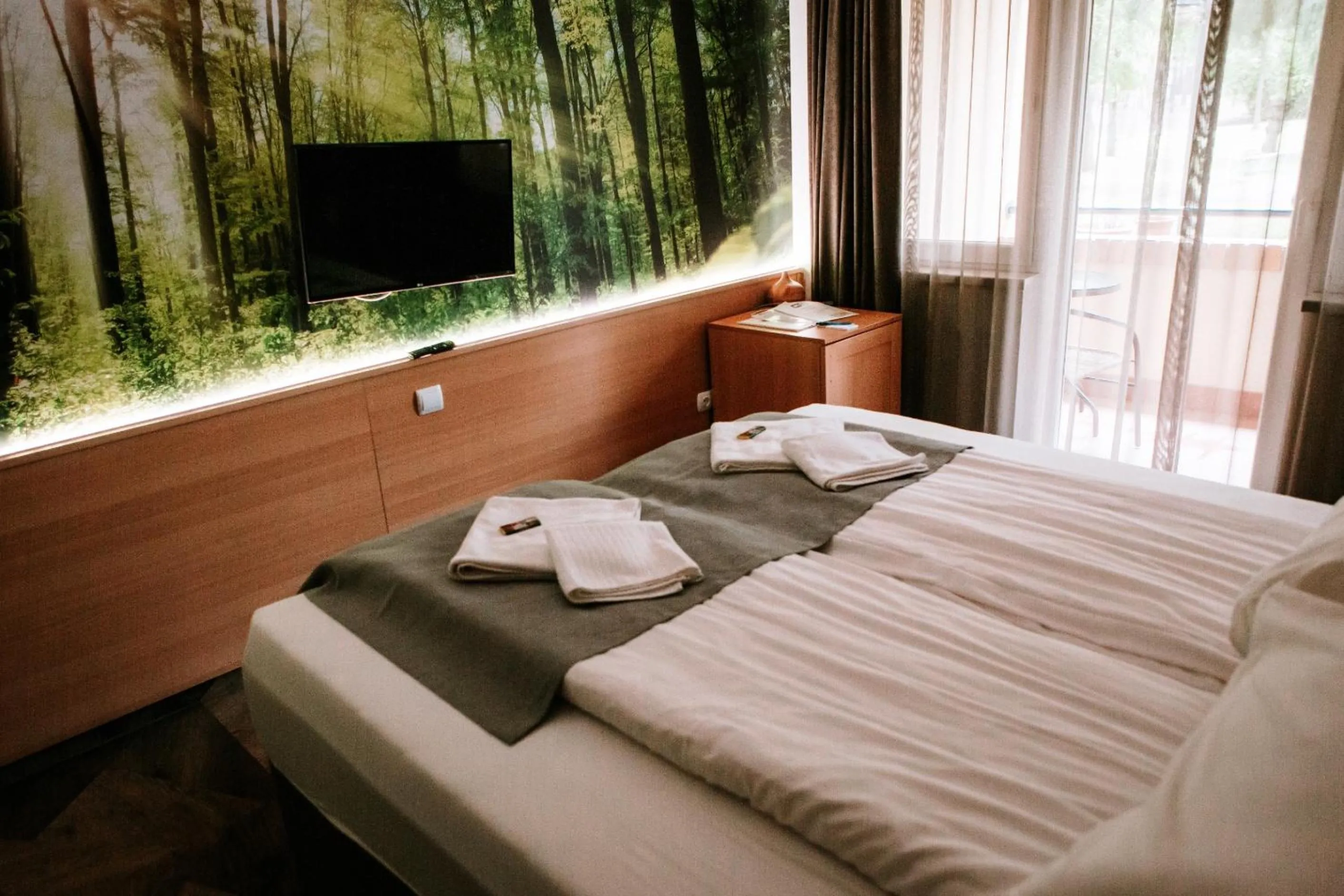 Bed in Park Hotel Sóstó