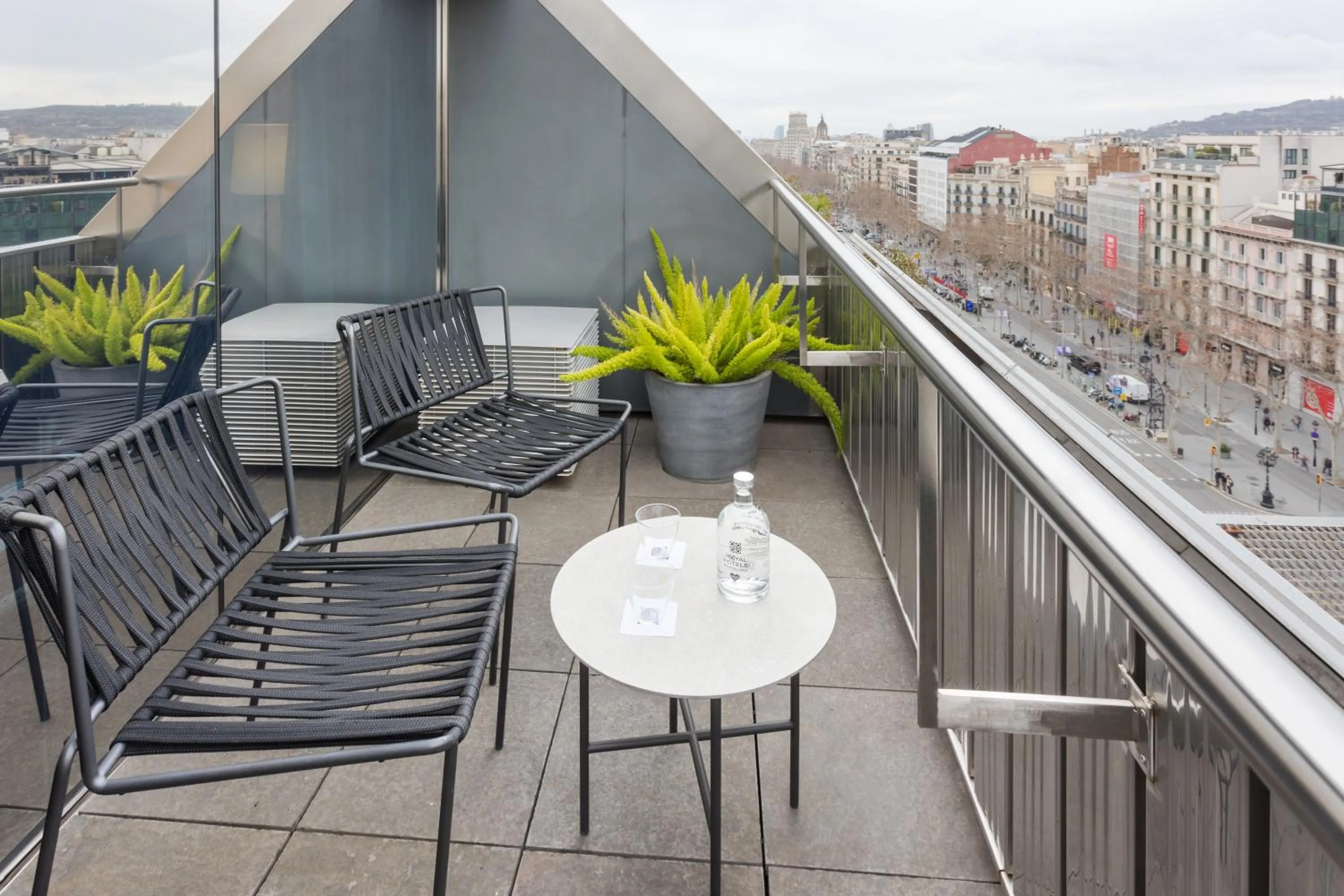 Balcony/Terrace in Hotel Royal Passeig de Gracia