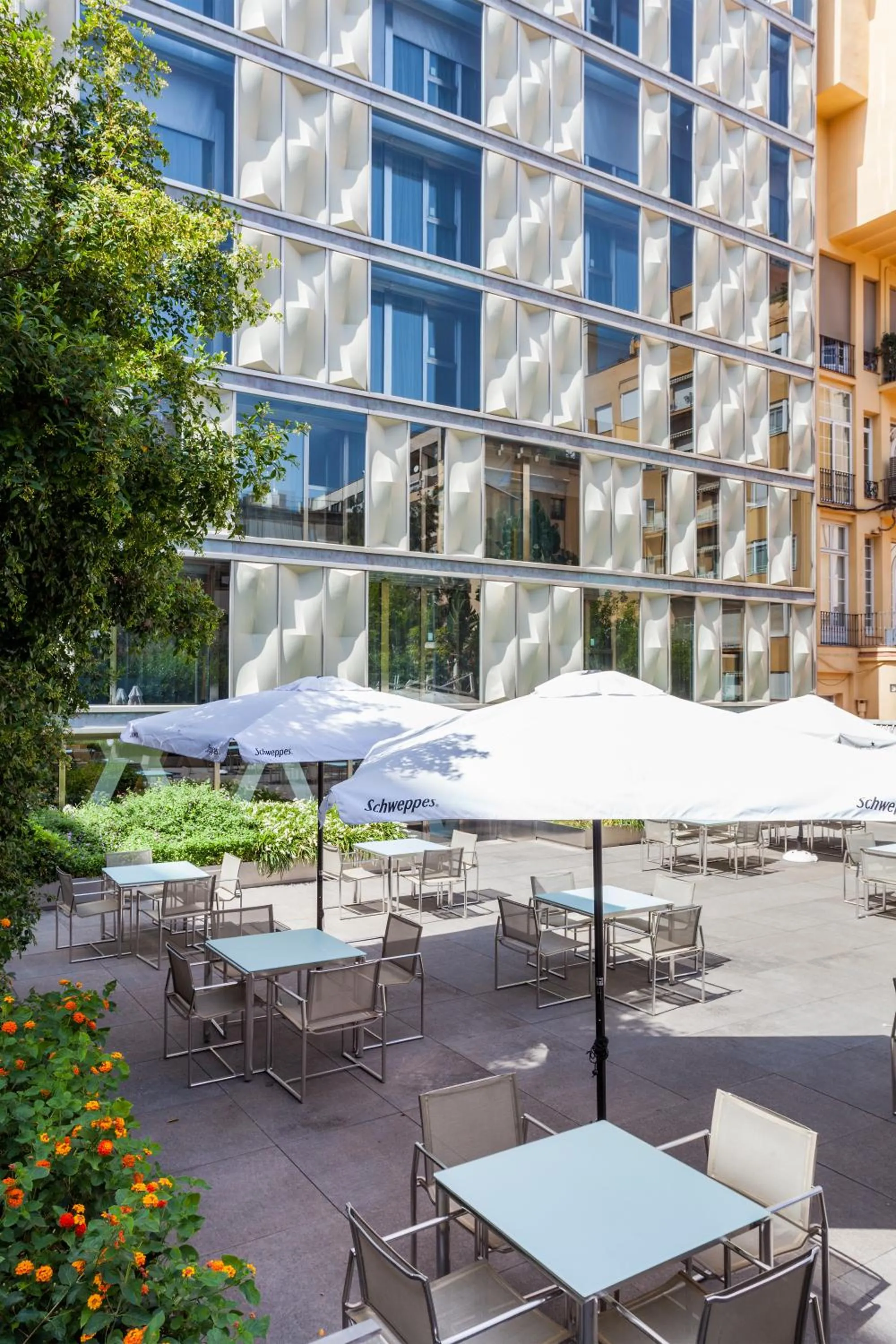 Patio in Hotel Royal Passeig de Gracia