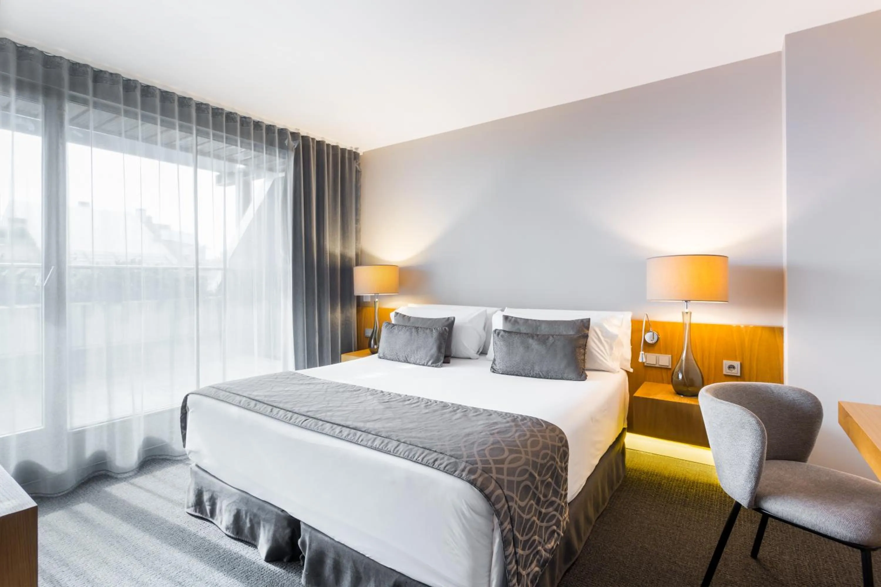 Bed in Hotel Royal Passeig de Gracia