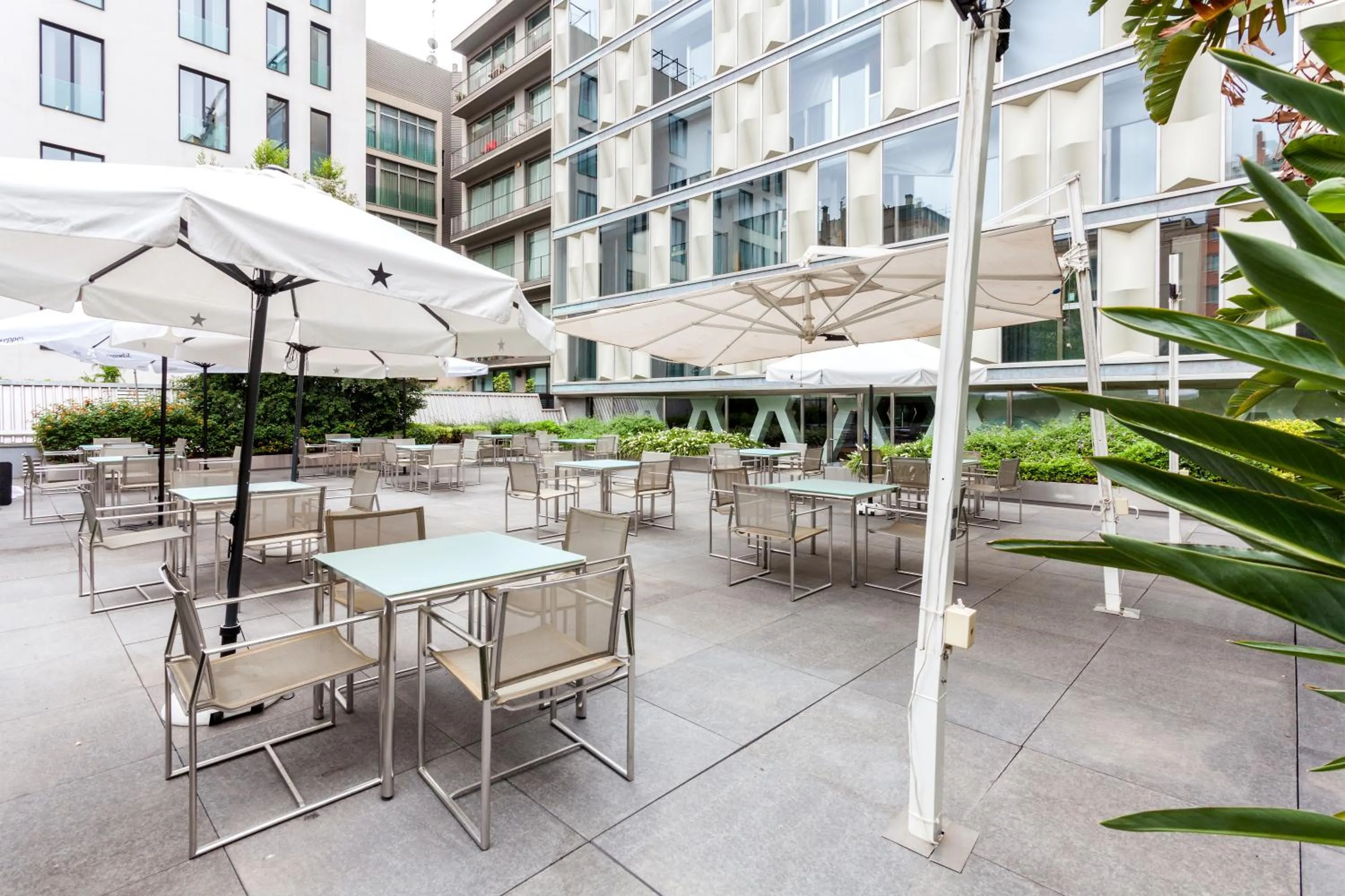 Patio in Hotel Royal Passeig de Gracia