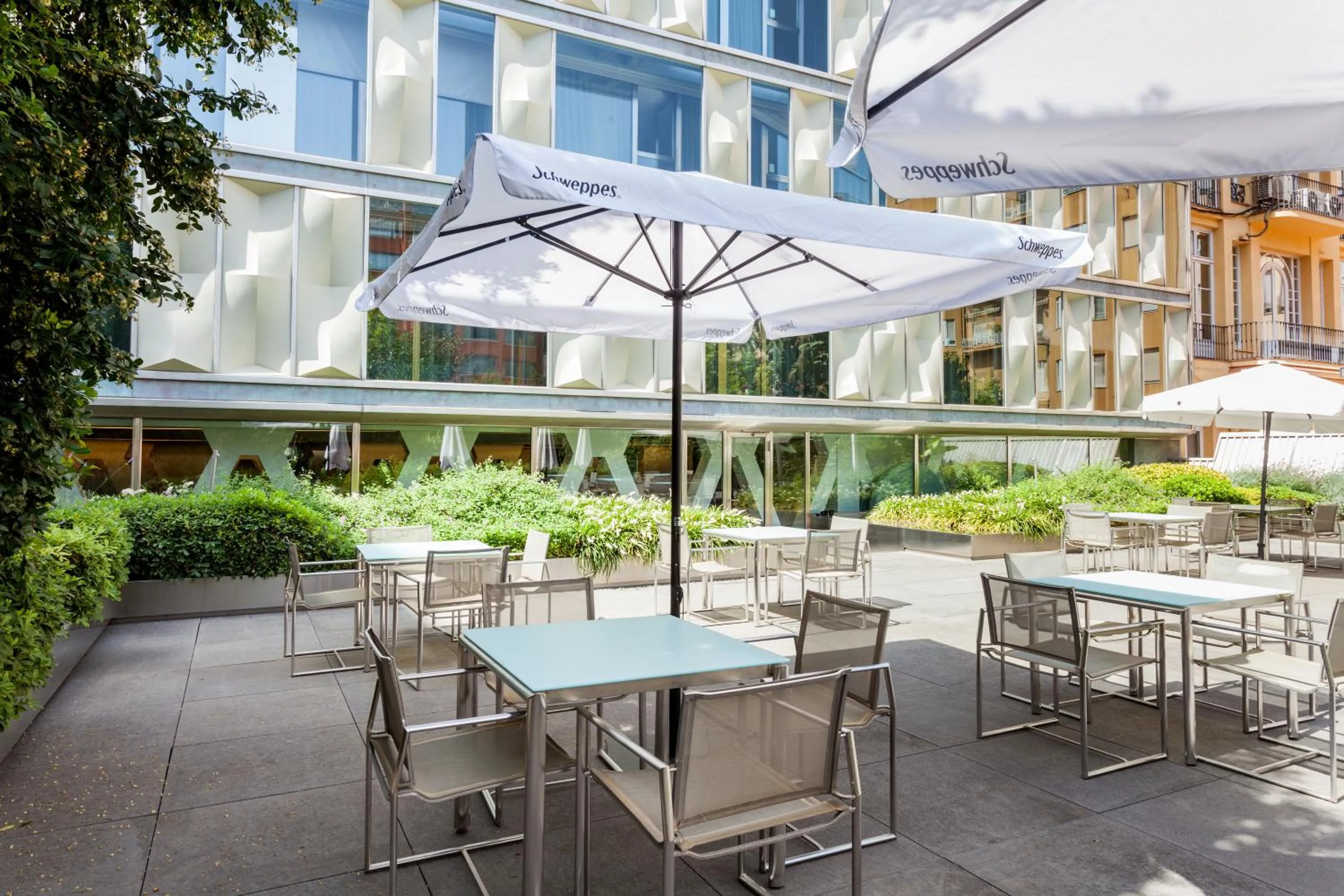 Patio in Hotel Royal Passeig de Gracia