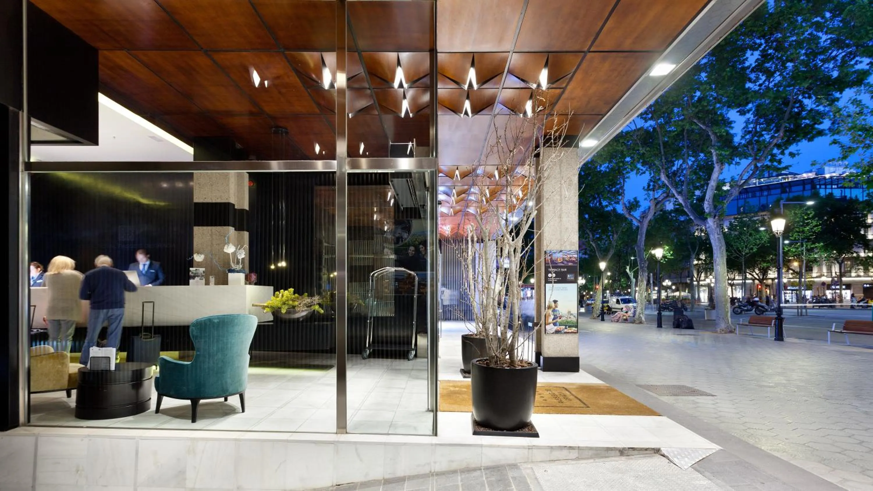 Property building in Hotel Royal Passeig de Gracia