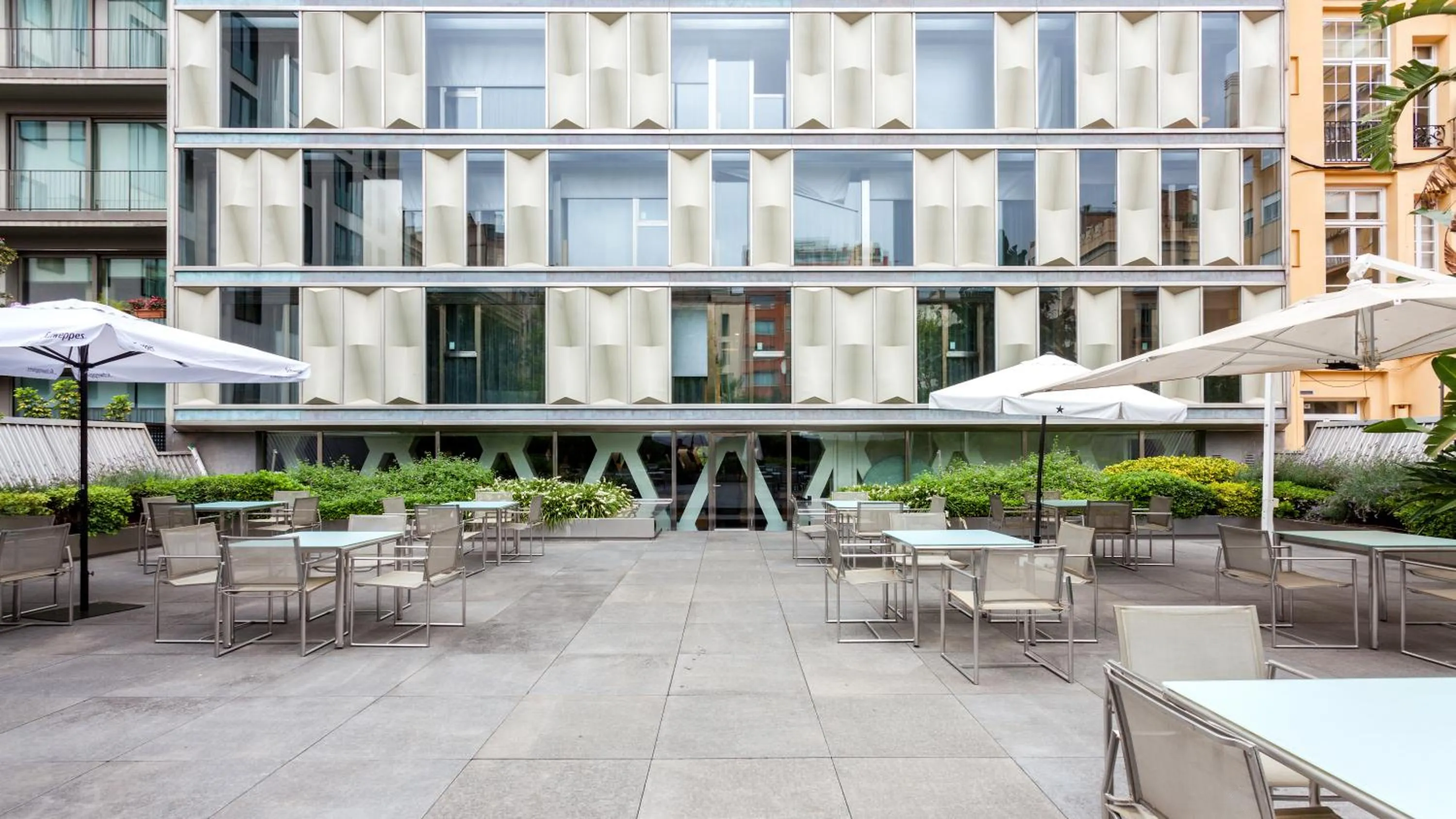 Patio in Hotel Royal Passeig de Gracia