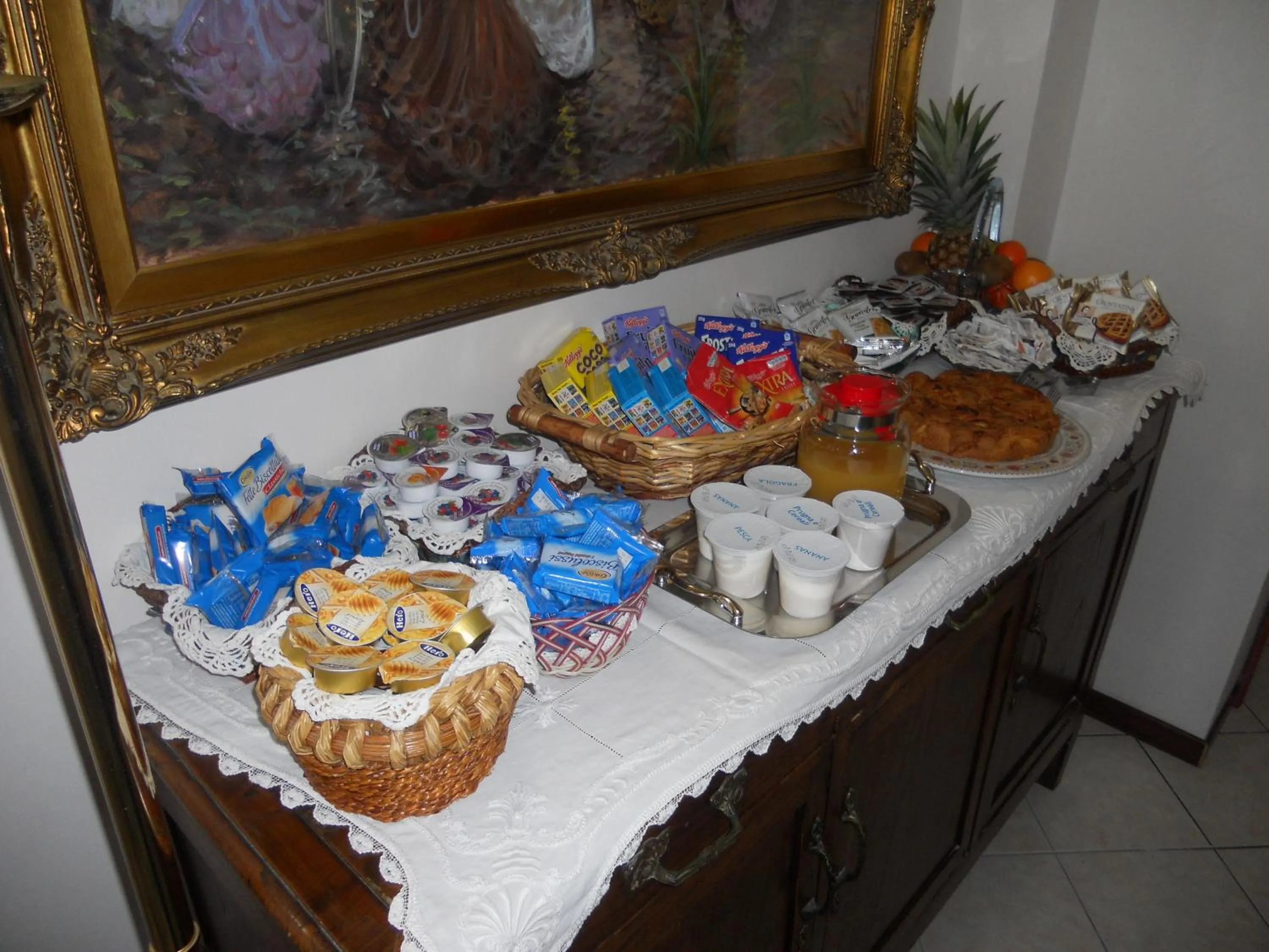 Food in B&B Home Sweet Home