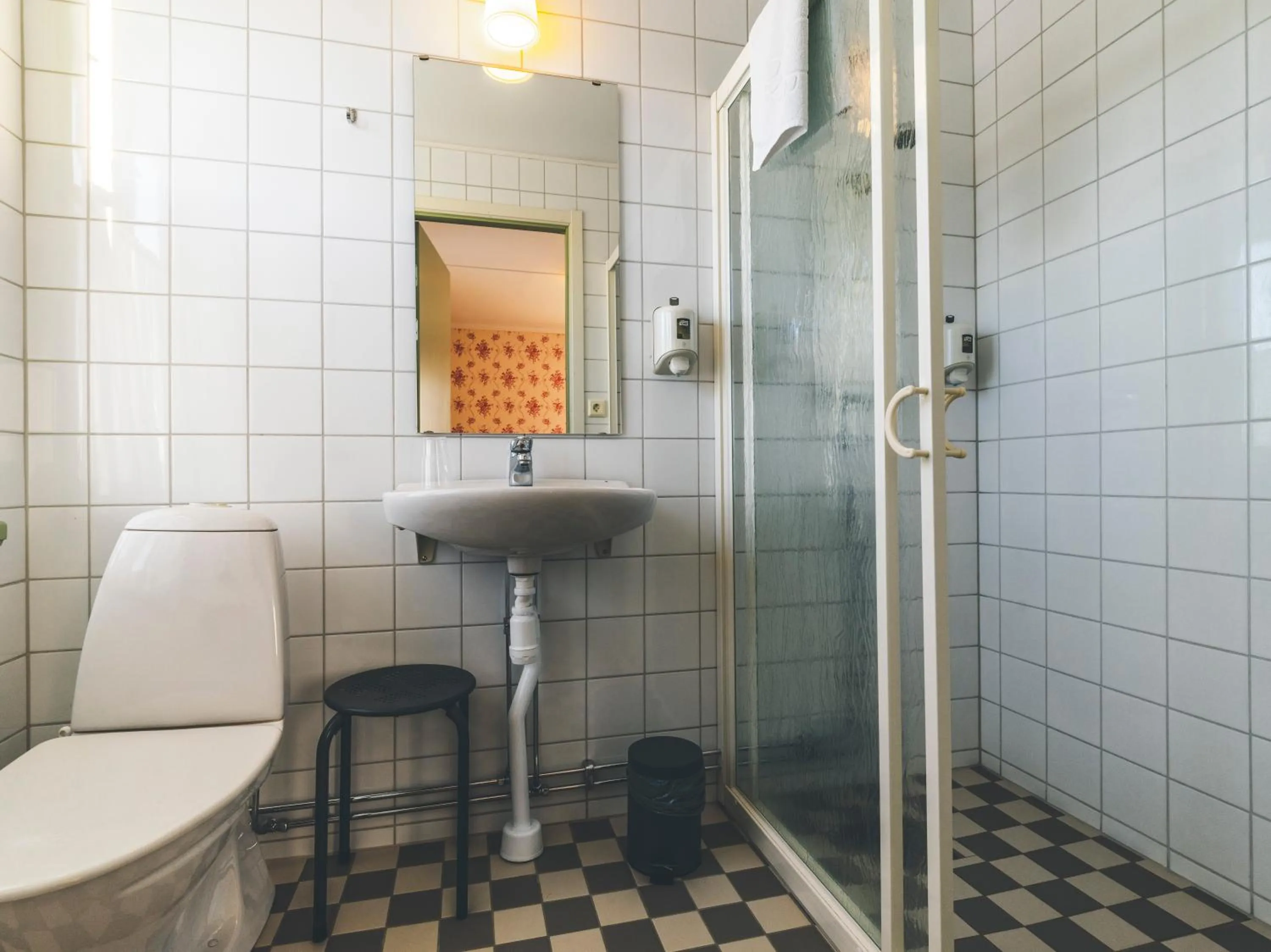 Shower in Wångens Wärdshus