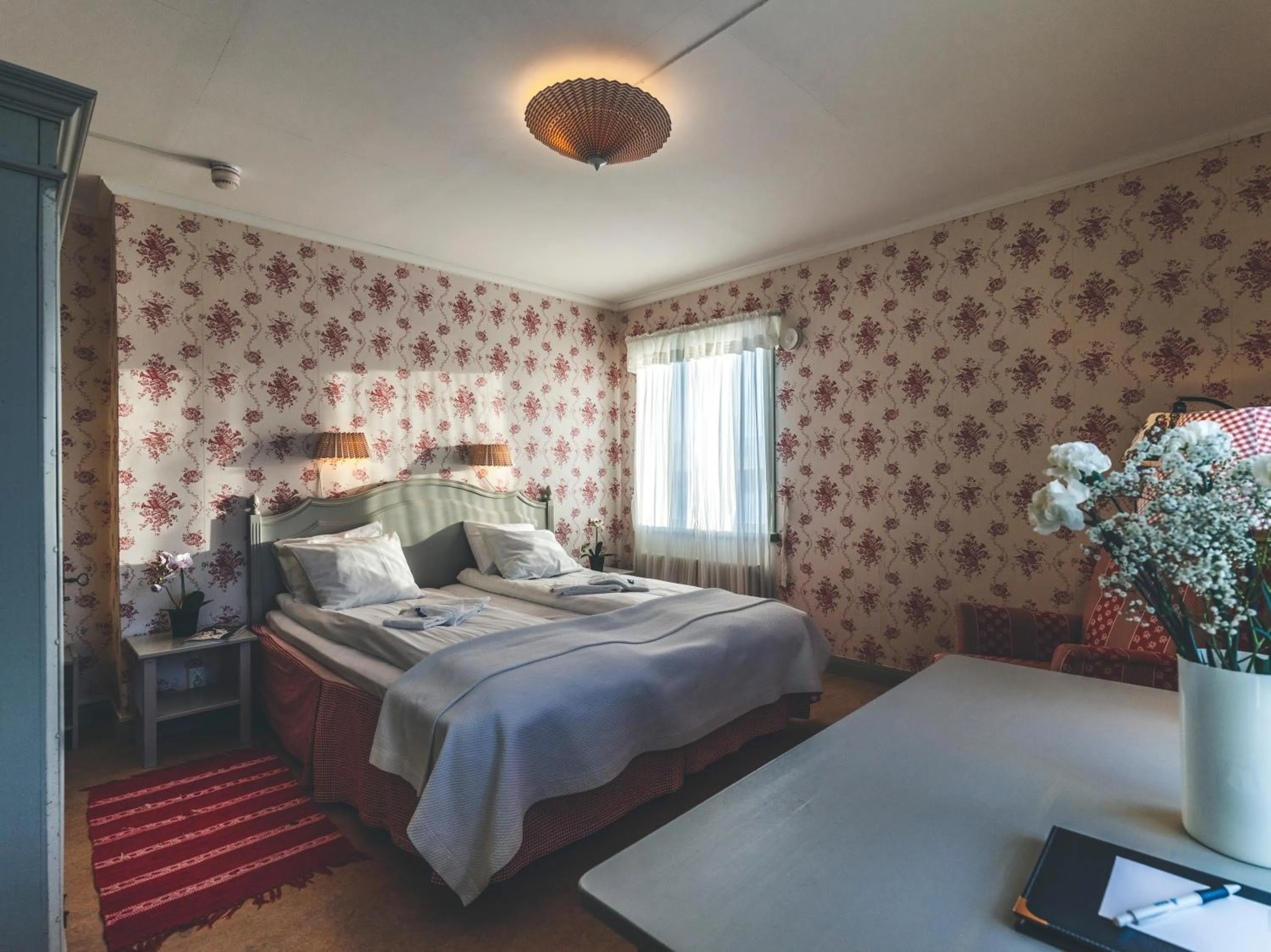 Bed in Wångens Wärdshus