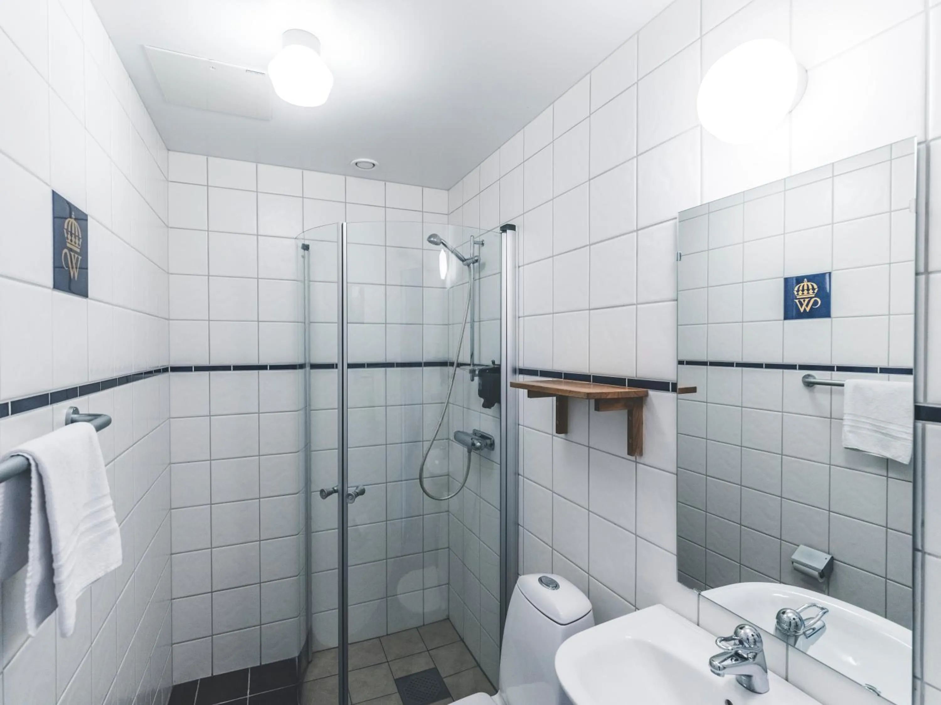 Shower in Wångens Wärdshus