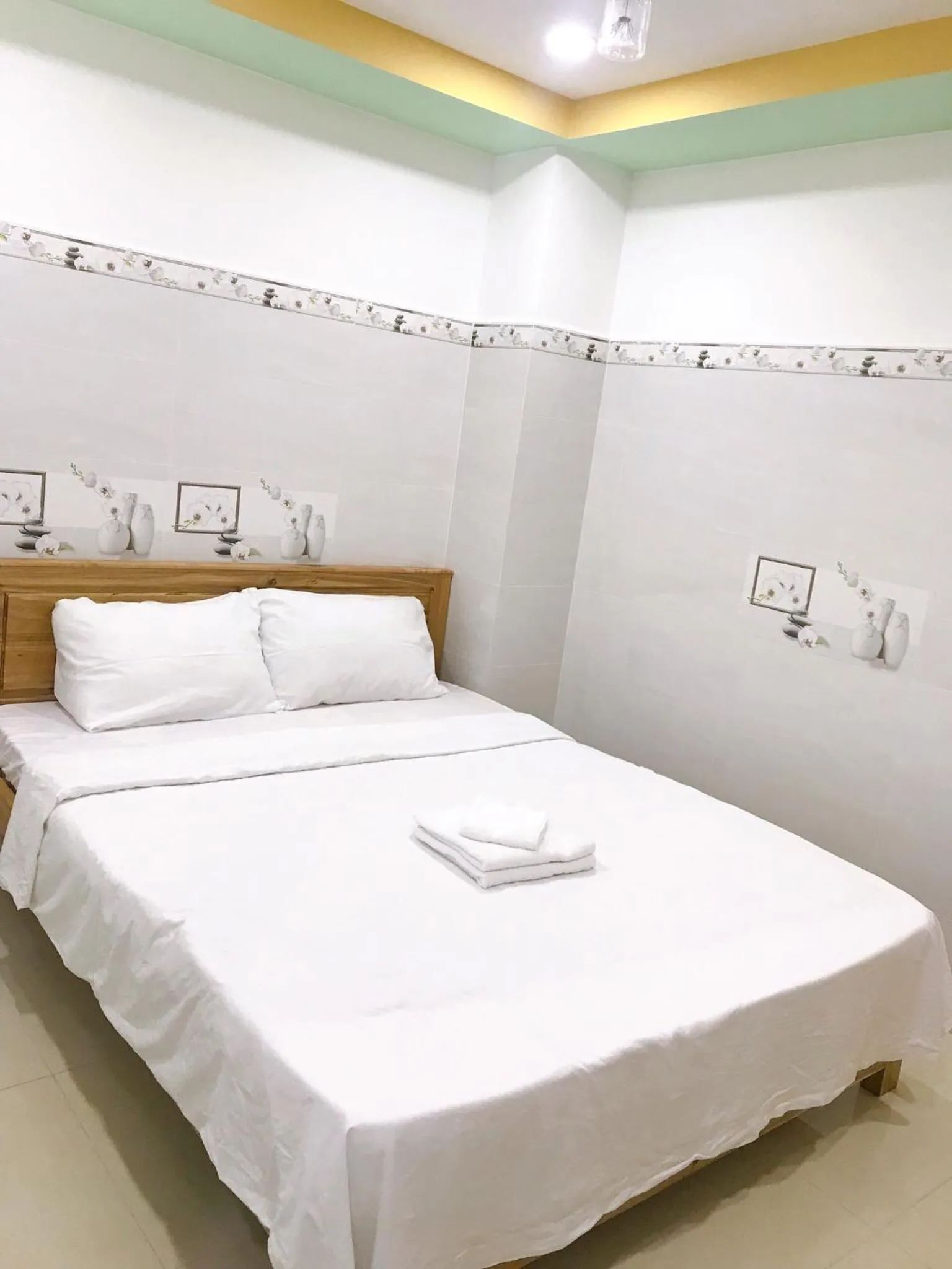 Bed in Hotel thanh vinh