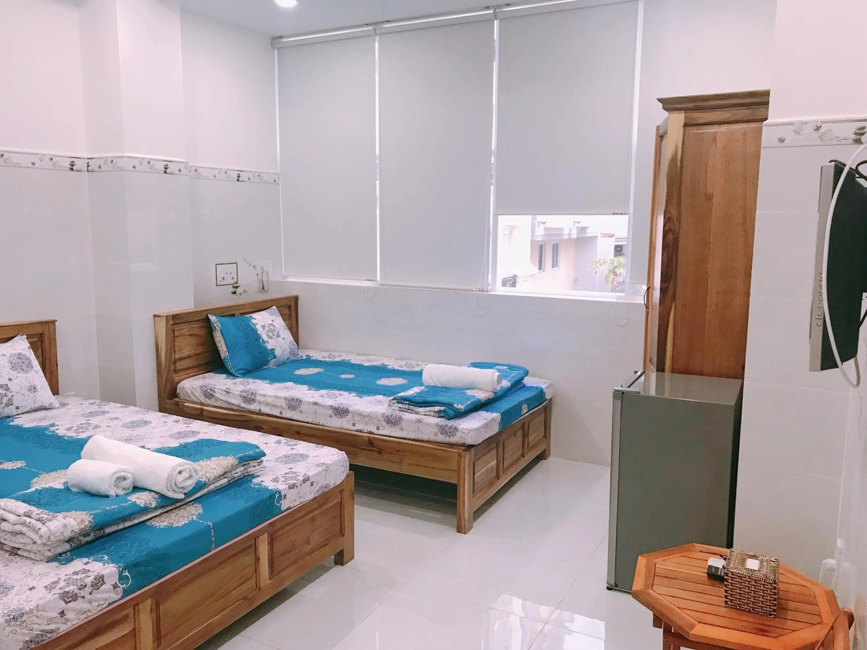 Bed in Hotel thanh vinh