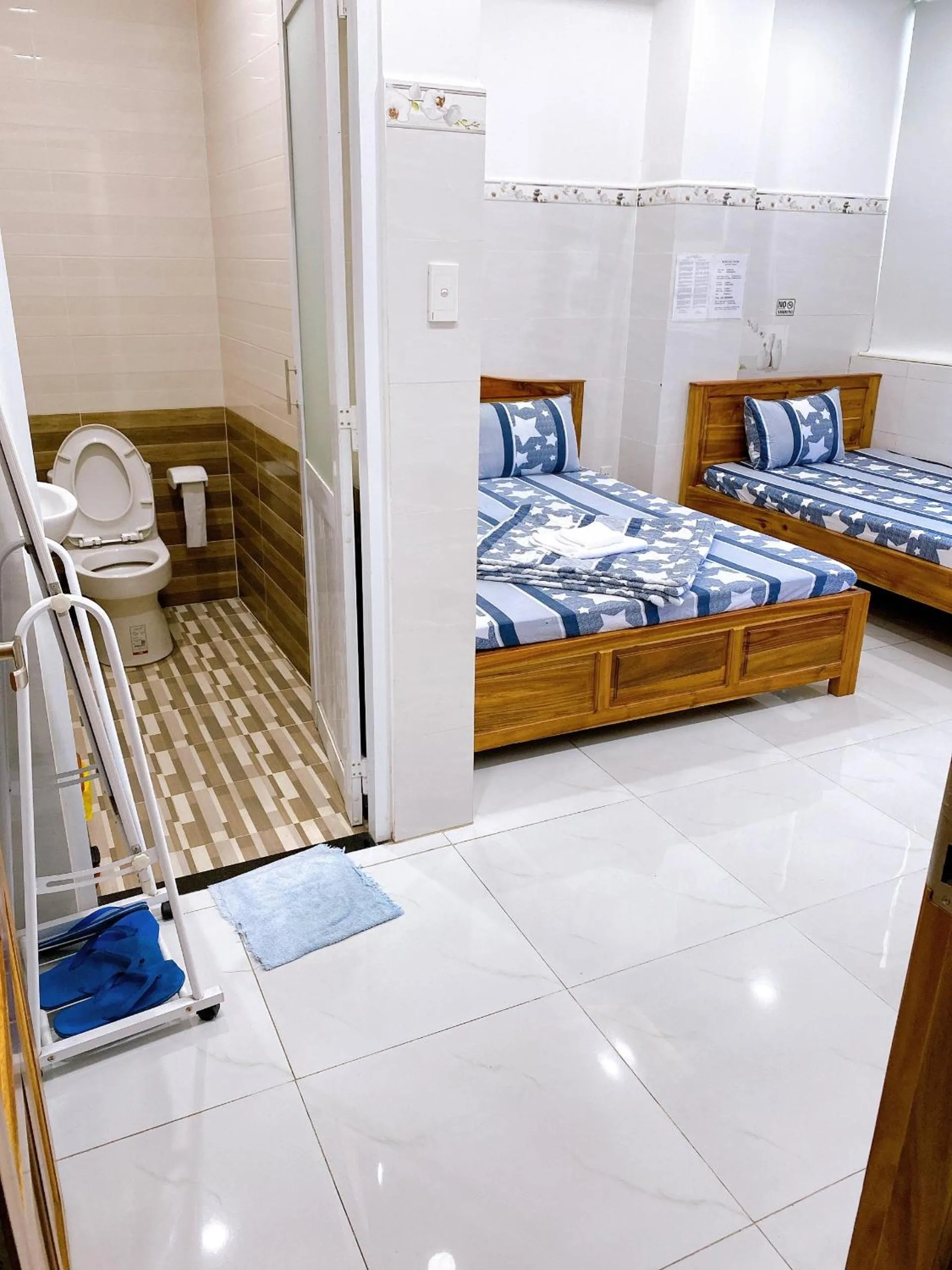 Bed in Hotel thanh vinh