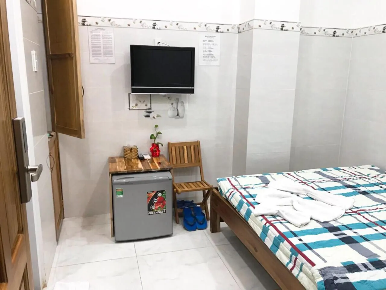 Bed in Hotel thanh vinh