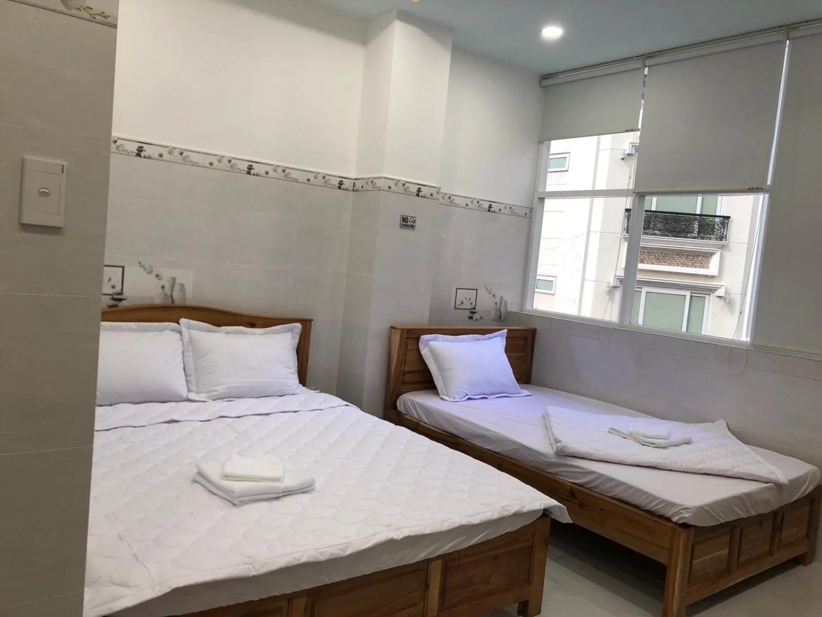 Bed in Hotel thanh vinh