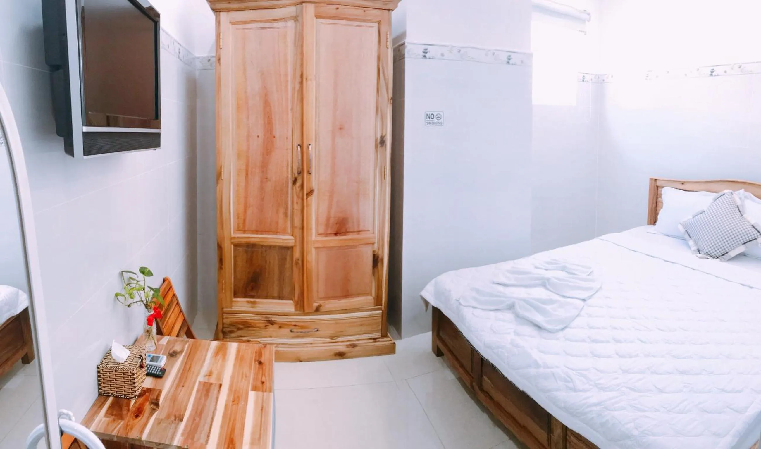 Bed in Hotel thanh vinh