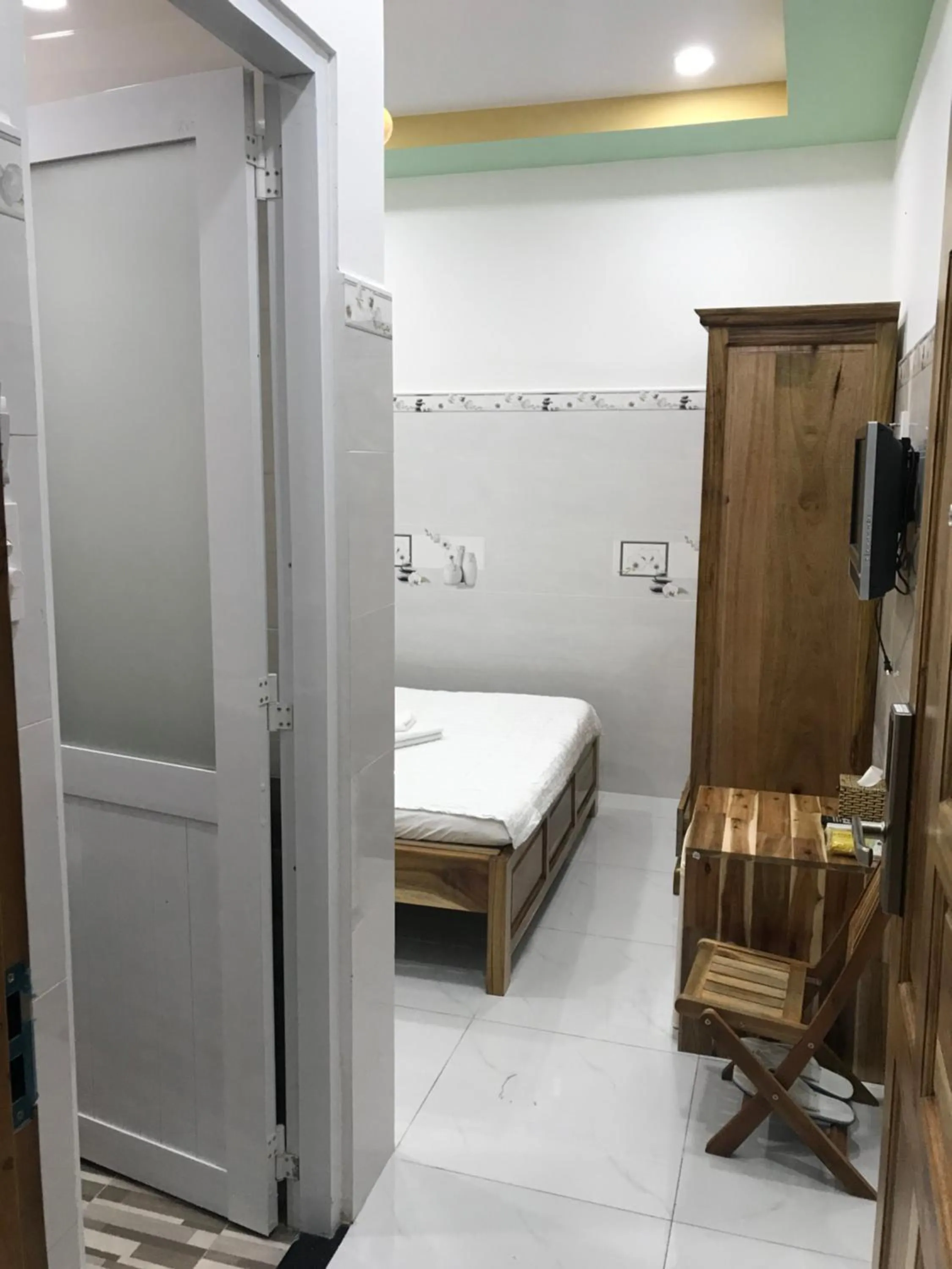 Bed in Hotel thanh vinh