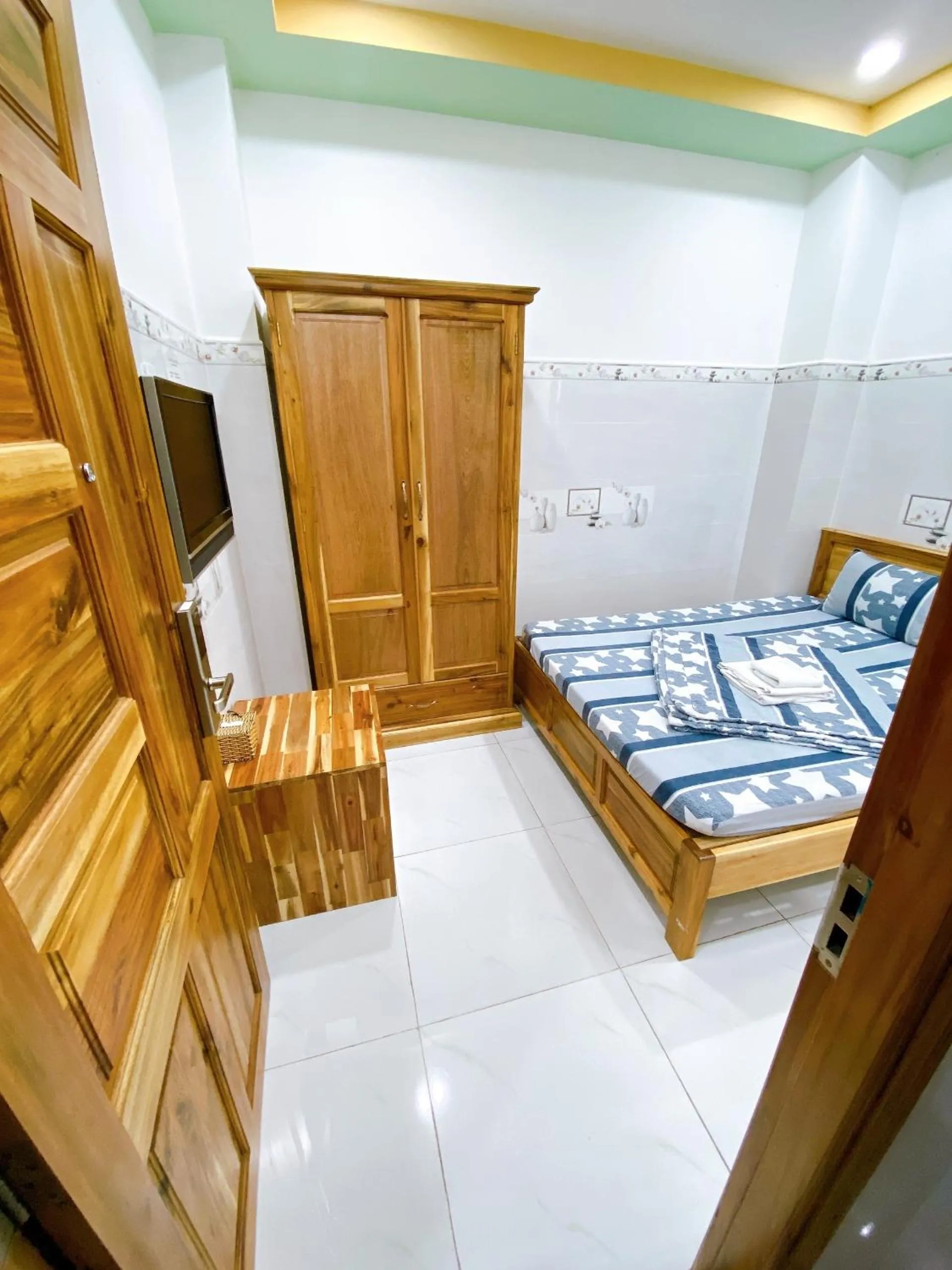 Bed in Hotel thanh vinh