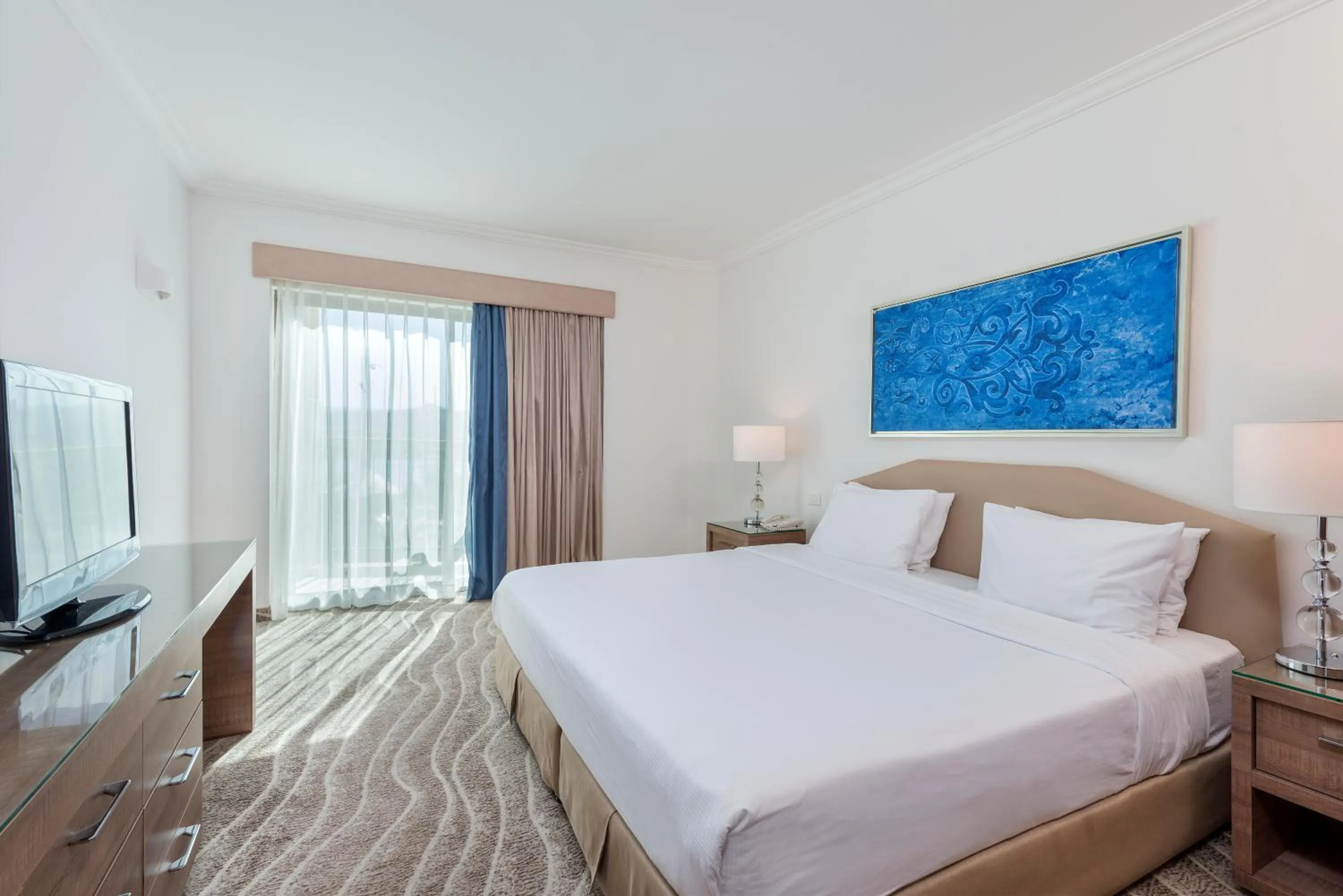 Bedroom, Bed in Queen of Sheba Eilat