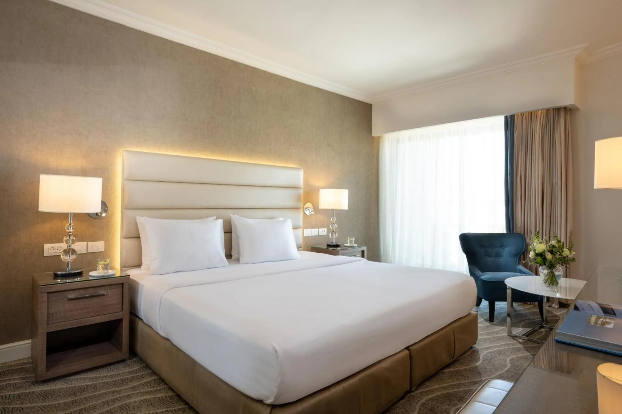 Bedroom, Bed in Queen of Sheba Eilat