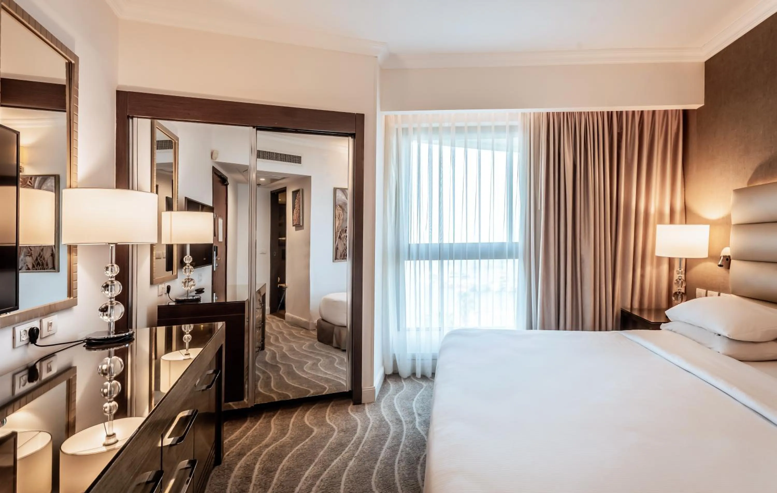 Bedroom, Bed in Queen of Sheba Eilat