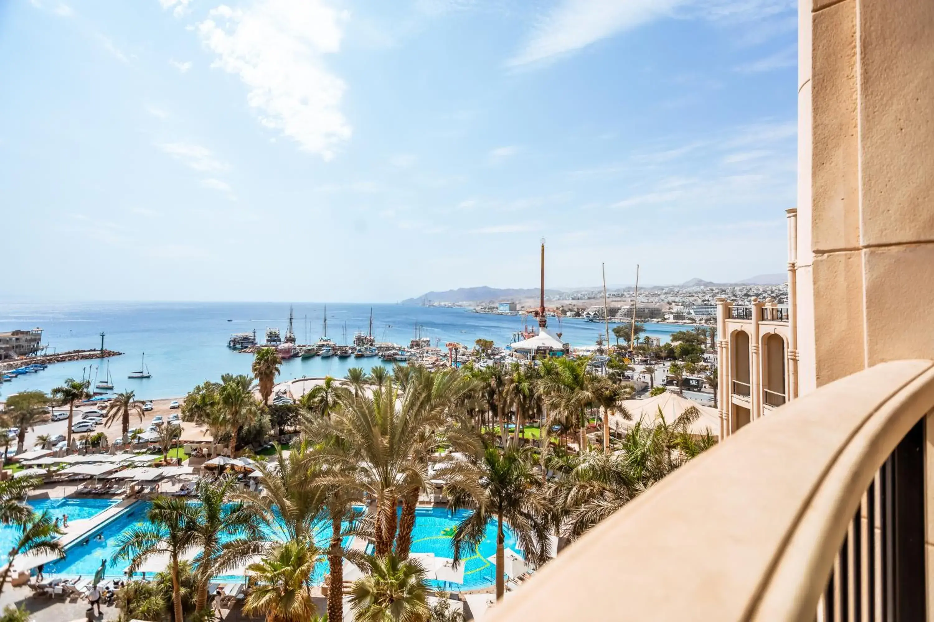 Deluxe Sea View with a French Balcony in Queen of Sheba Eilat Deluxe Sea View with a French Balcony in Queen of Sheba Eilat