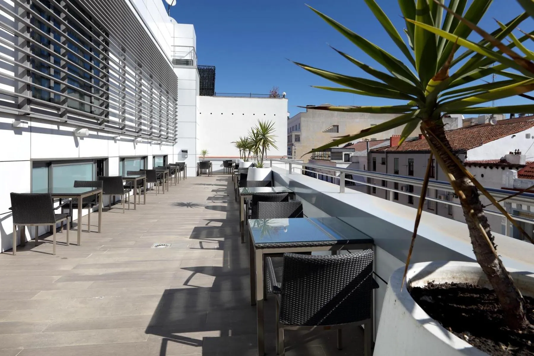 Balcony/Terrace in Eurostars Plaza Mayor