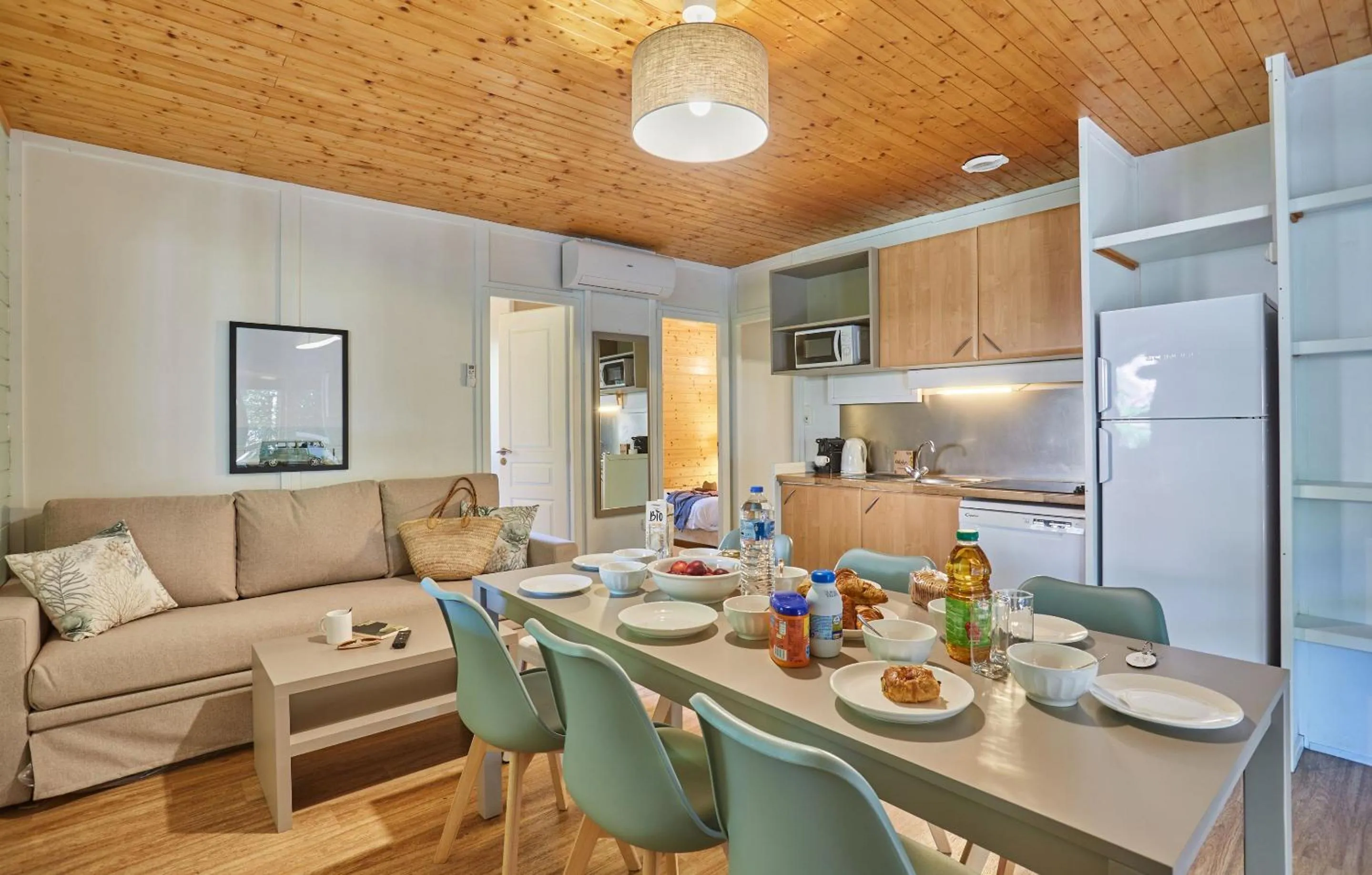 Kitchen or kitchenette in Résidence Odalys Shangri-la